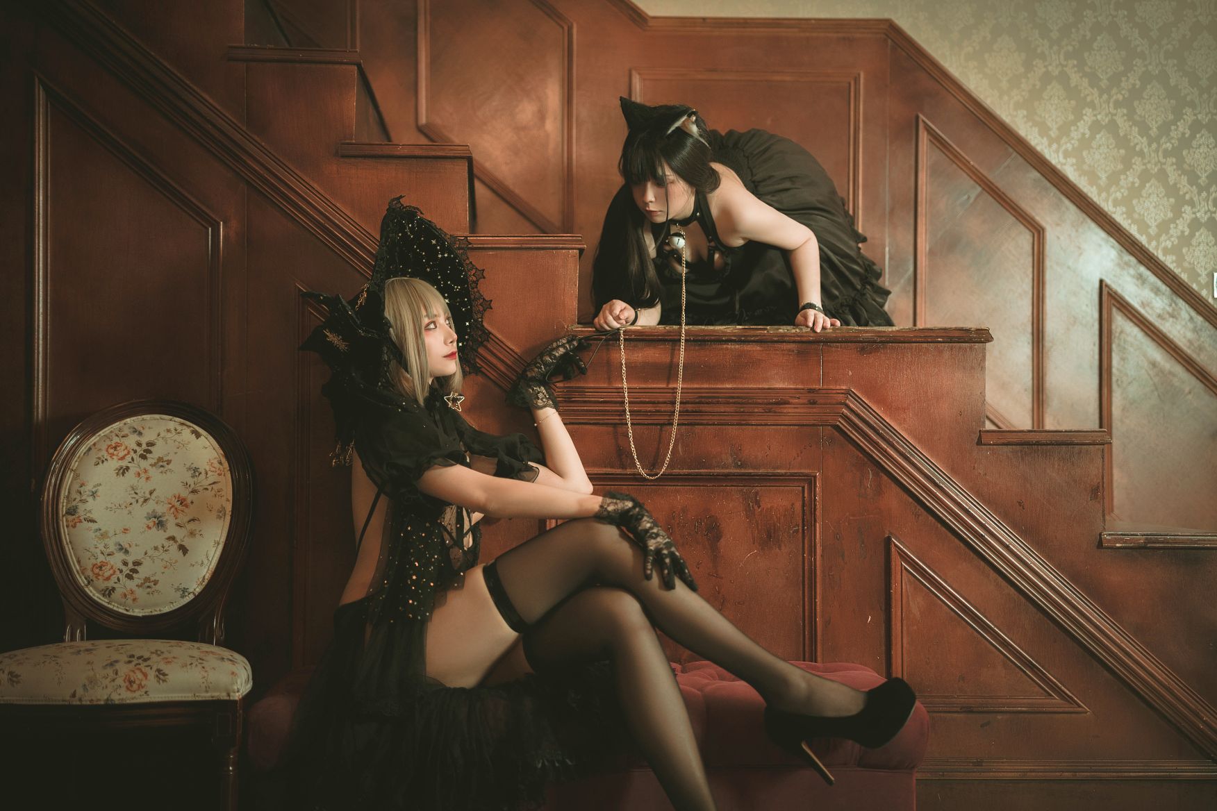 Luoluo Raku Witch Black Cat [57P / 473MB