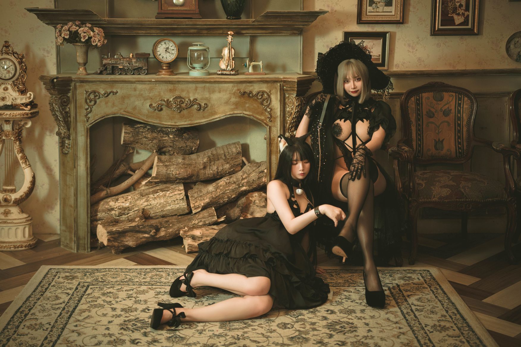 落落拉庫 魔女黑猫 [57頁／473MB