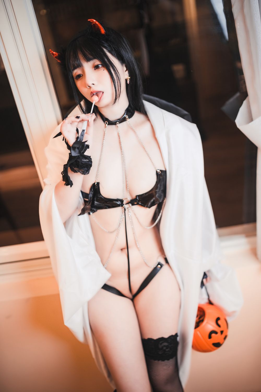 Lạc Lạc Raku Đăng ký Tháng 10 [163P1V 2.04GB] Trick or Treat !!