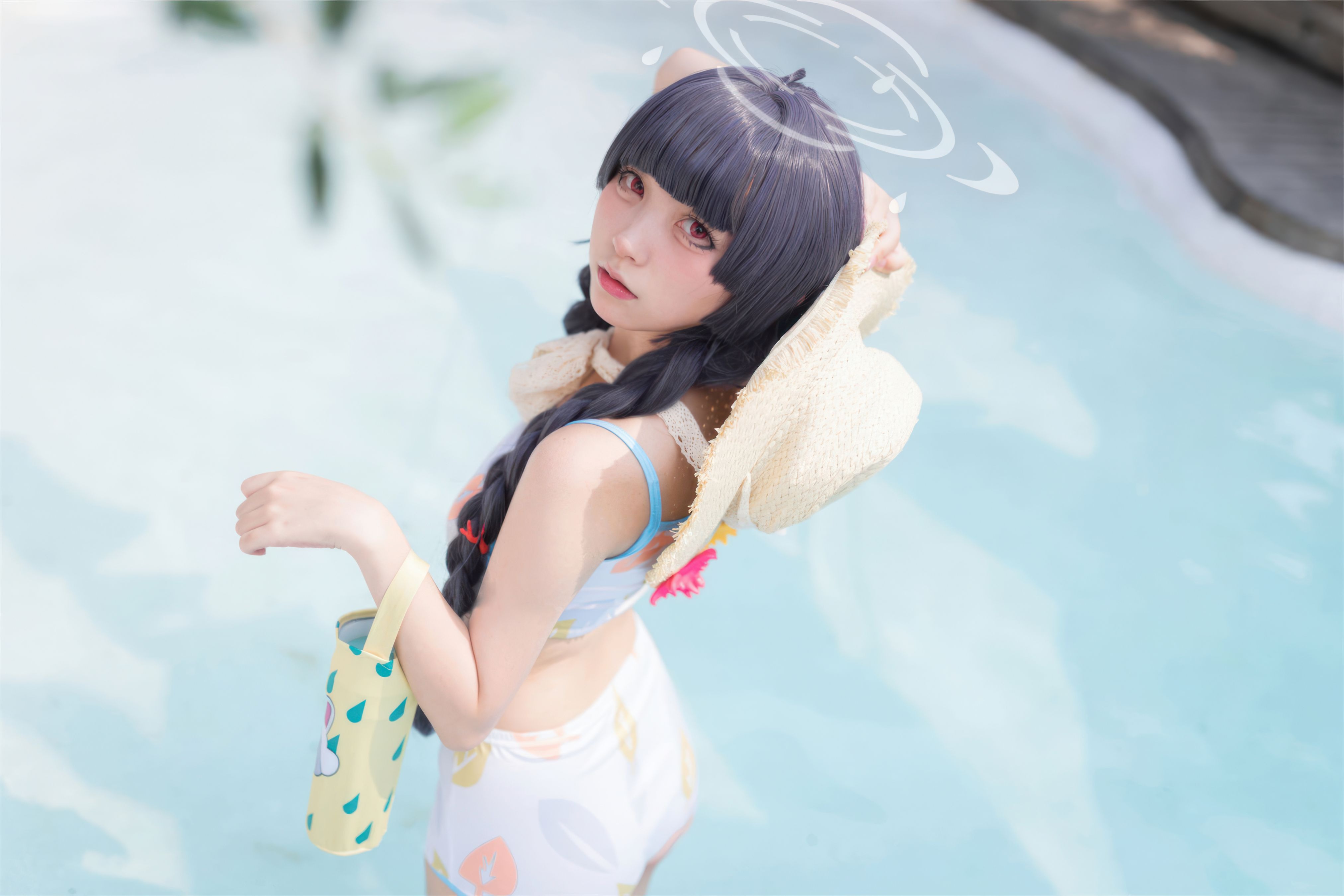 Hua Ling Blue Archive Beautiful Swimsuit