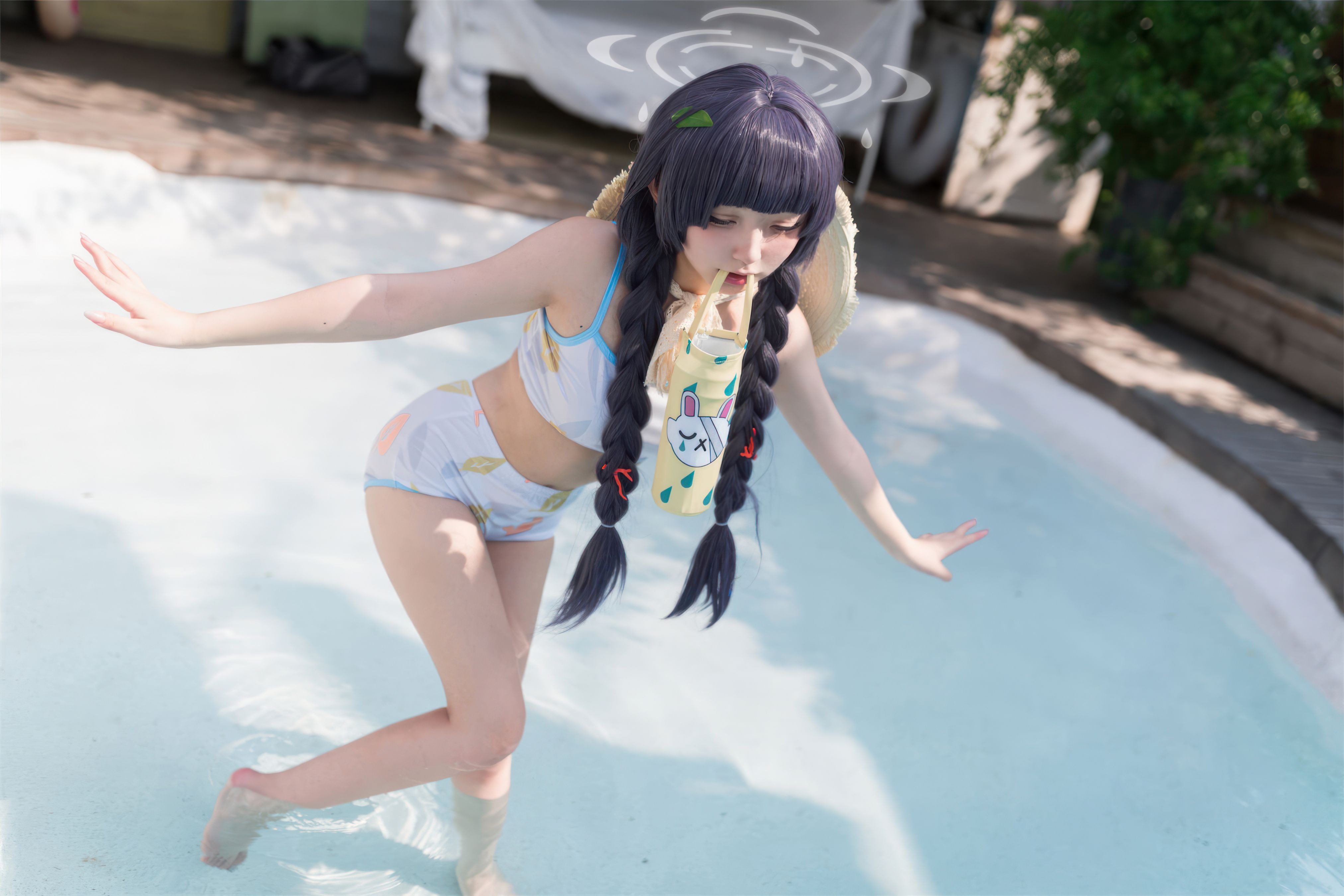 Hua Ling Blue Archive Beautiful Swimsuit