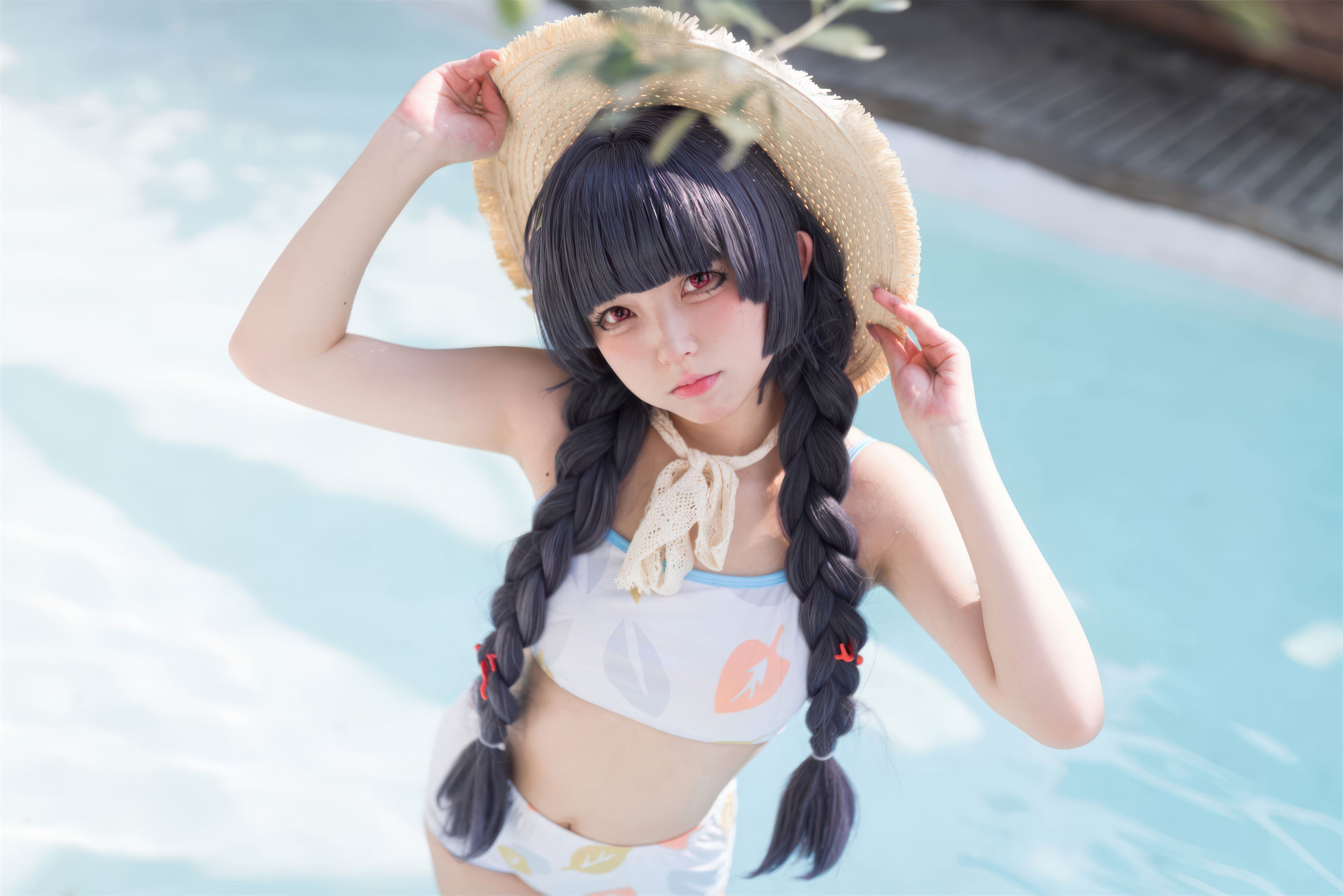 Hua Ling Blue Archive Beautiful Swimsuit