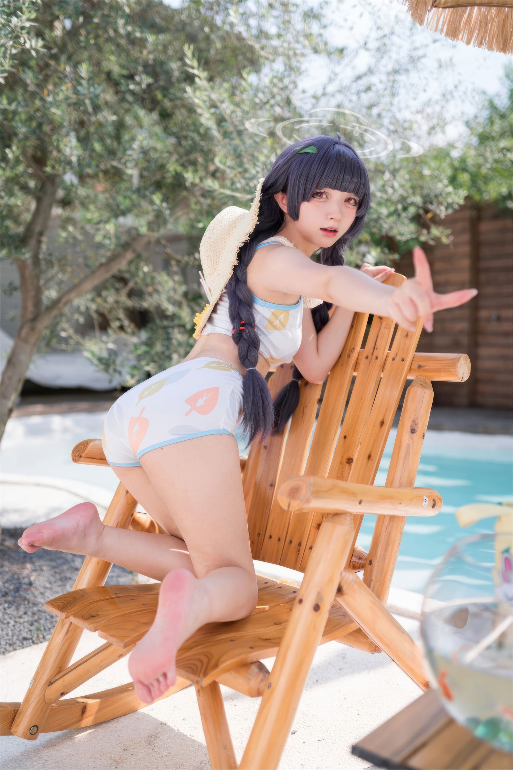 Hua Ling Blue Archive Beautiful Swimsuit