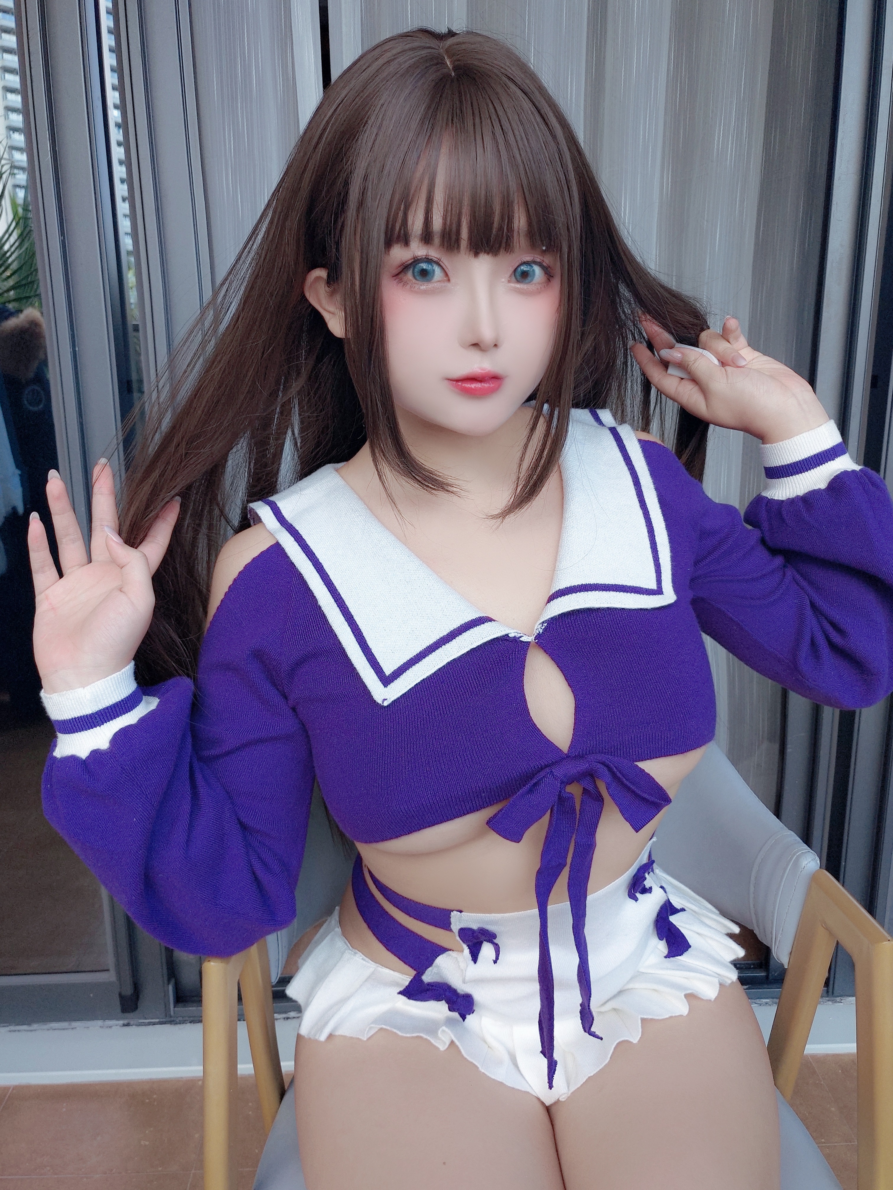 日奈嬌 學生妹自拍 49P11V