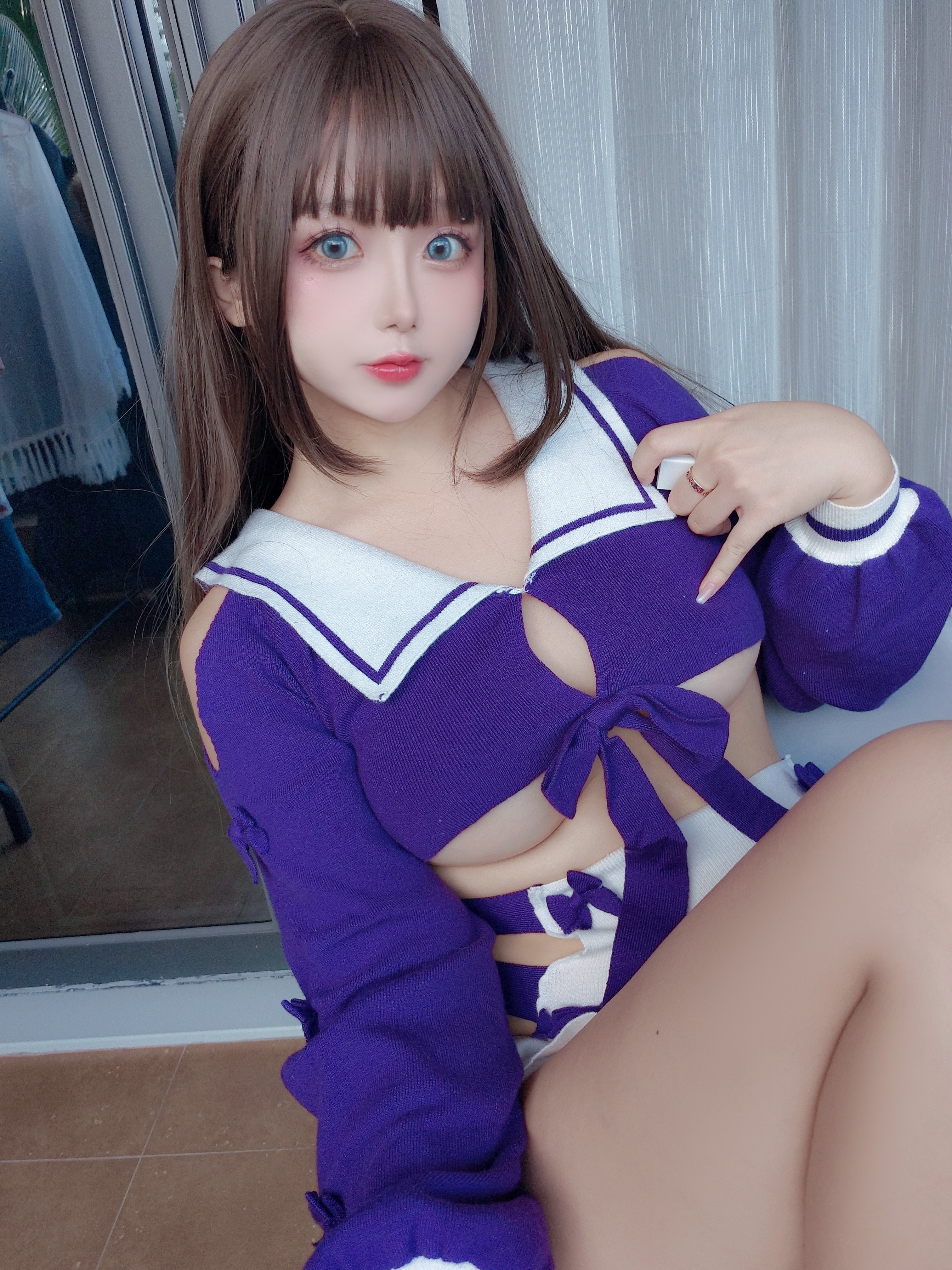 日奈嬌 學生妹自拍 49P11V