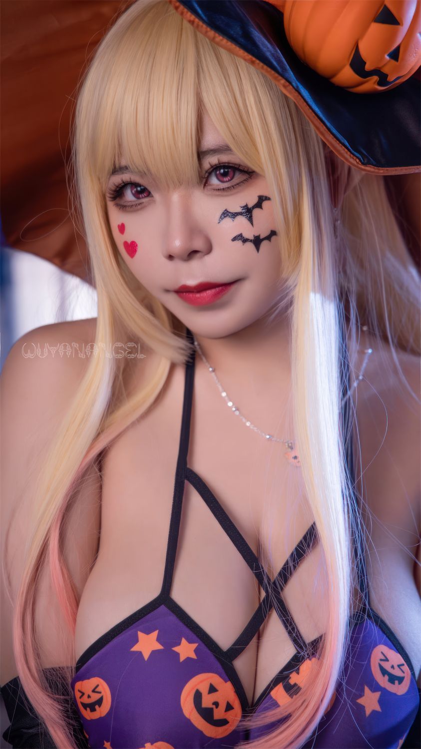 Faceless Little Angel wy - Kitagawa Marin Halloween [46P-414MB