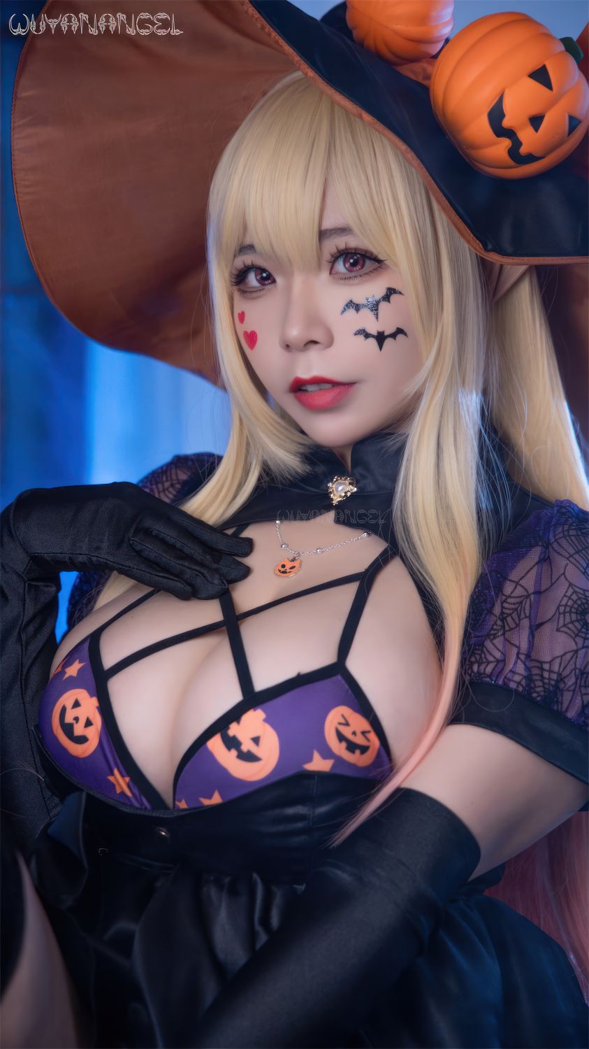 無顔小天使wy - 喜多川海夢ハロウィン[46P-414MB