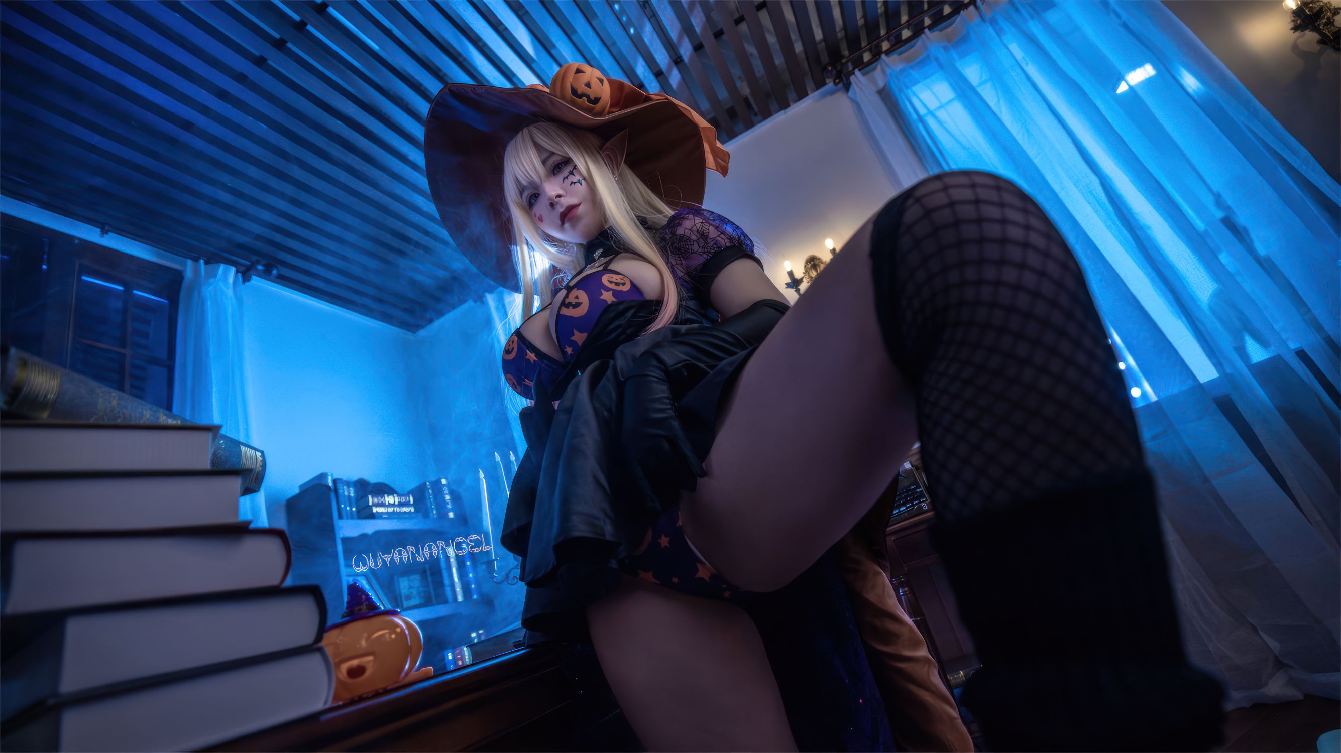 Faceless Little Angel wy - Kitagawa Marin Halloween [46P-414MB