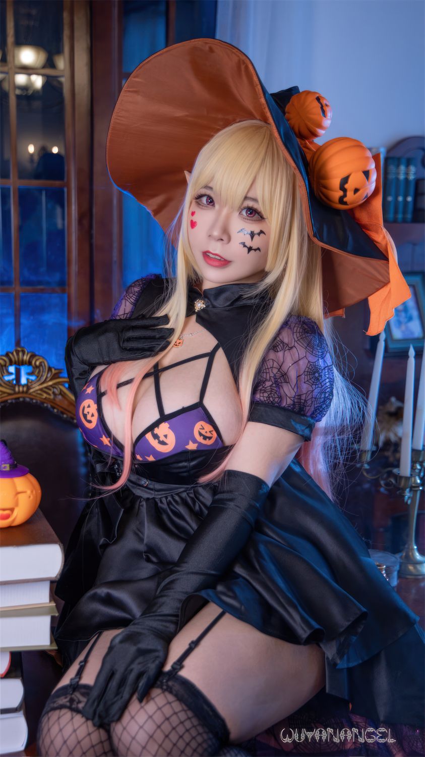 無顔小天使wy - 喜多川海夢ハロウィン[46P-414MB