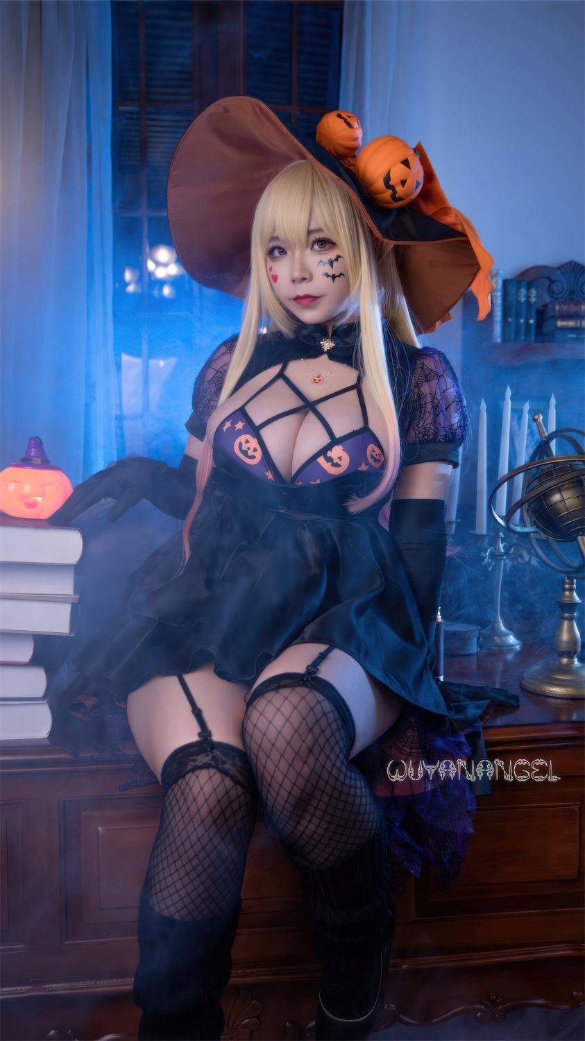 無顔小天使wy - 喜多川海夢ハロウィン[46P-414MB