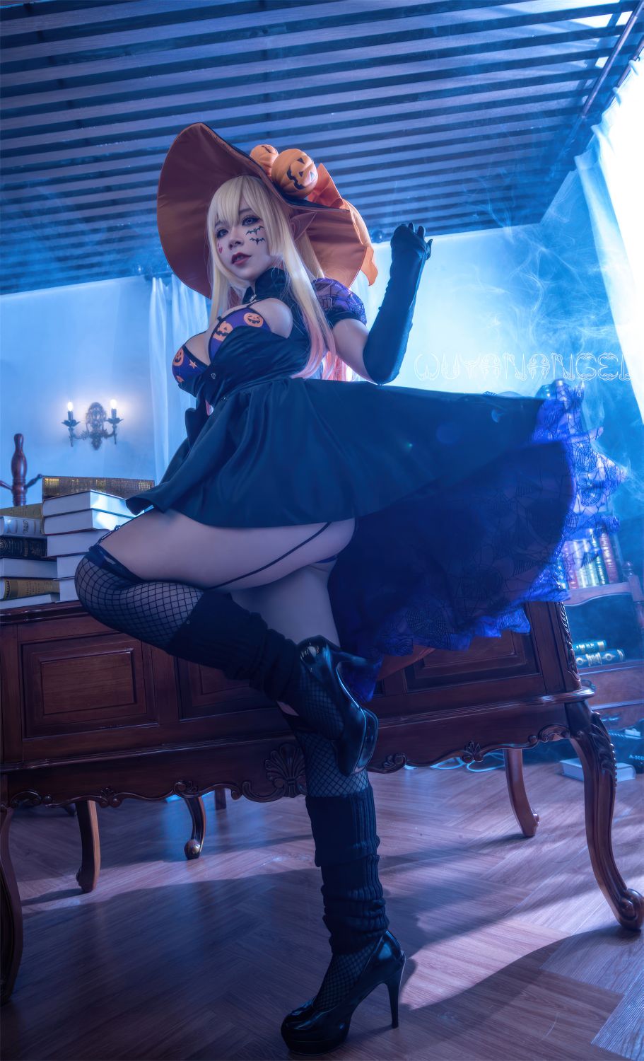 無顔小天使wy - 喜多川海夢ハロウィン[46P-414MB