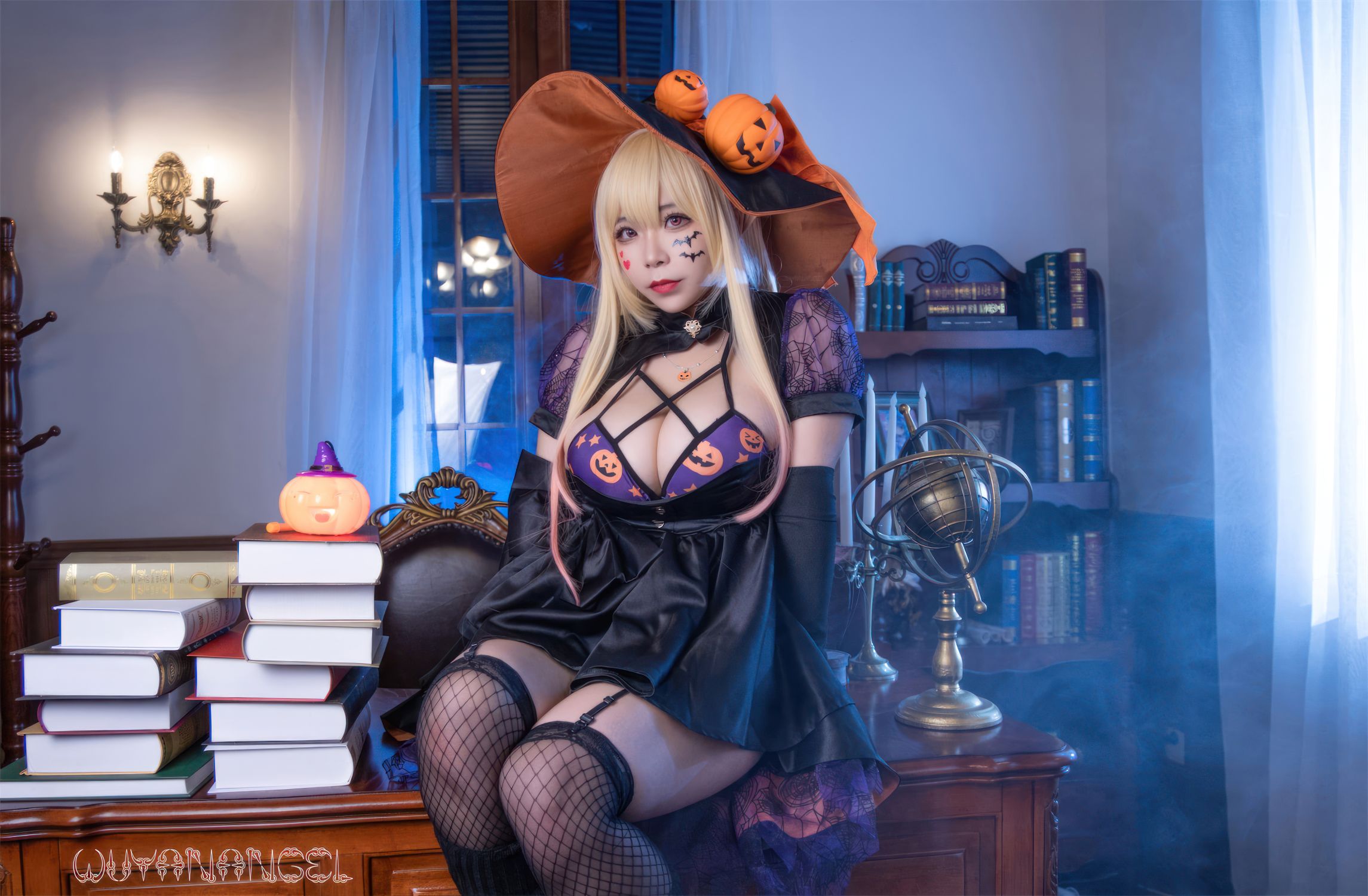 Faceless Little Angel wy - Kitagawa Marin Halloween [46P-414MB