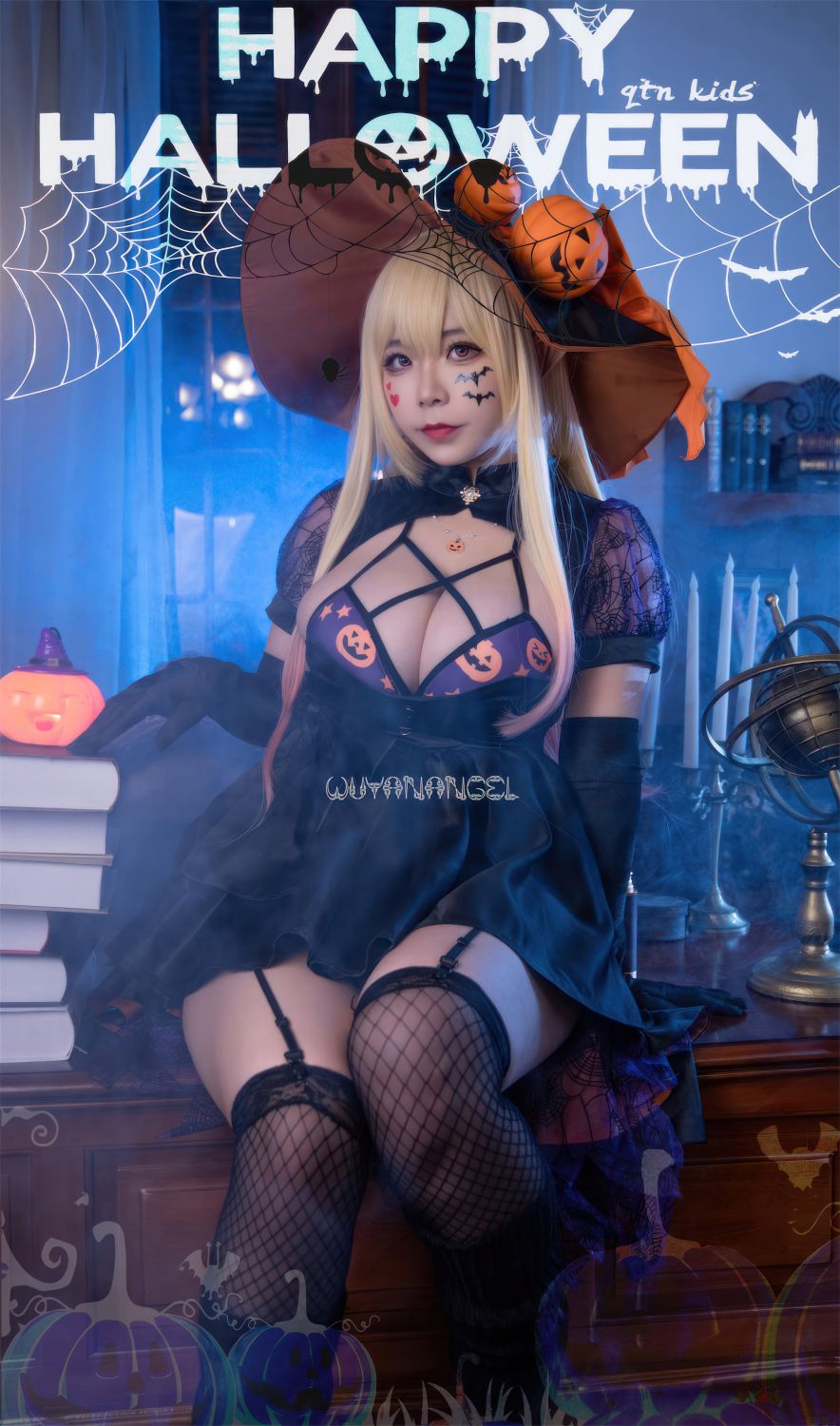 無顔小天使wy - 喜多川海夢ハロウィン[46P-414MB