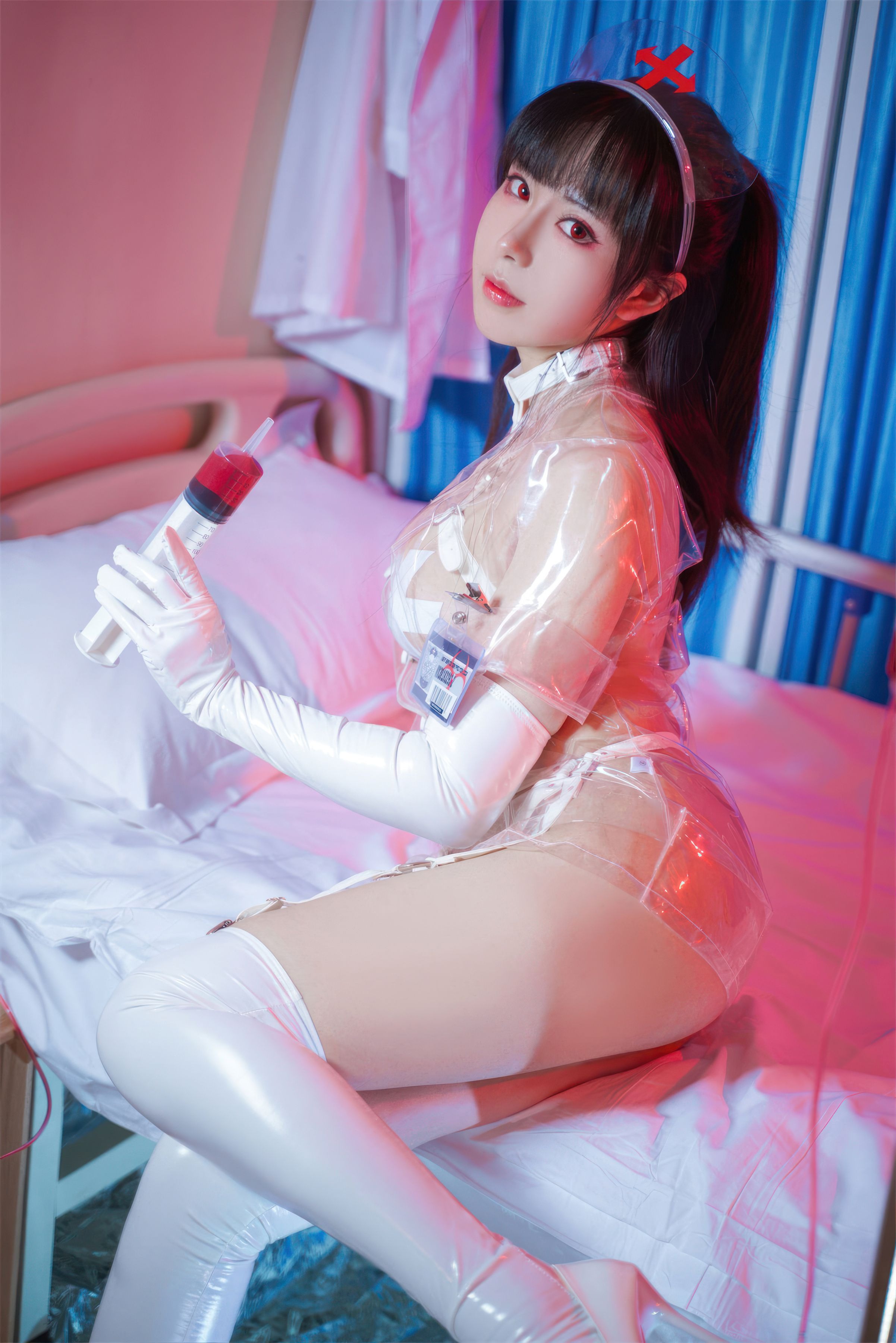 호선선 투명 간호사