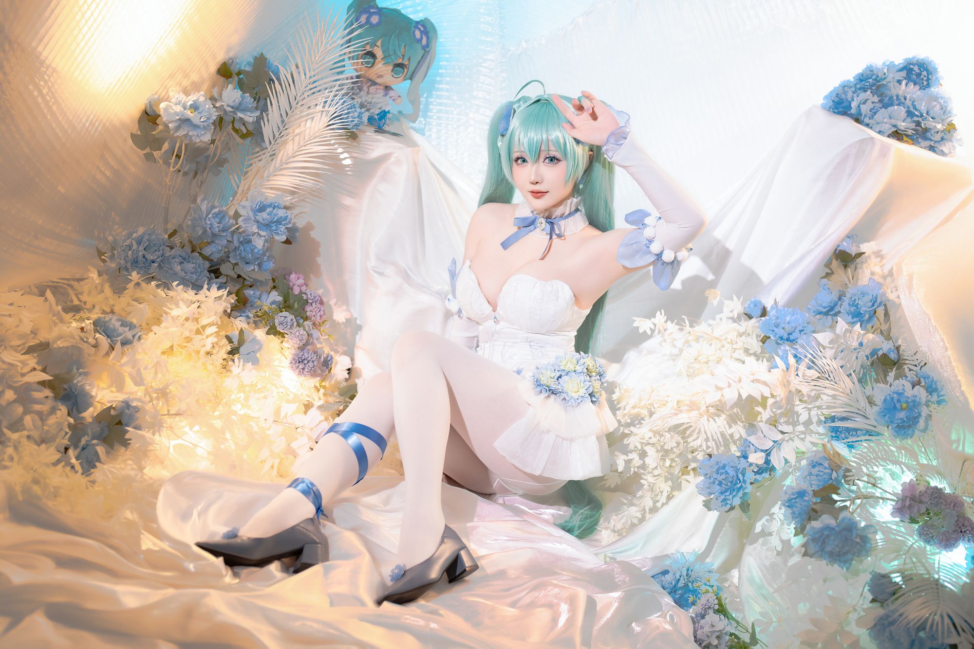 星のちち - 2024年2月計画A 初音ミク 粉蝶花の精霊[54P1V-4.51GB
