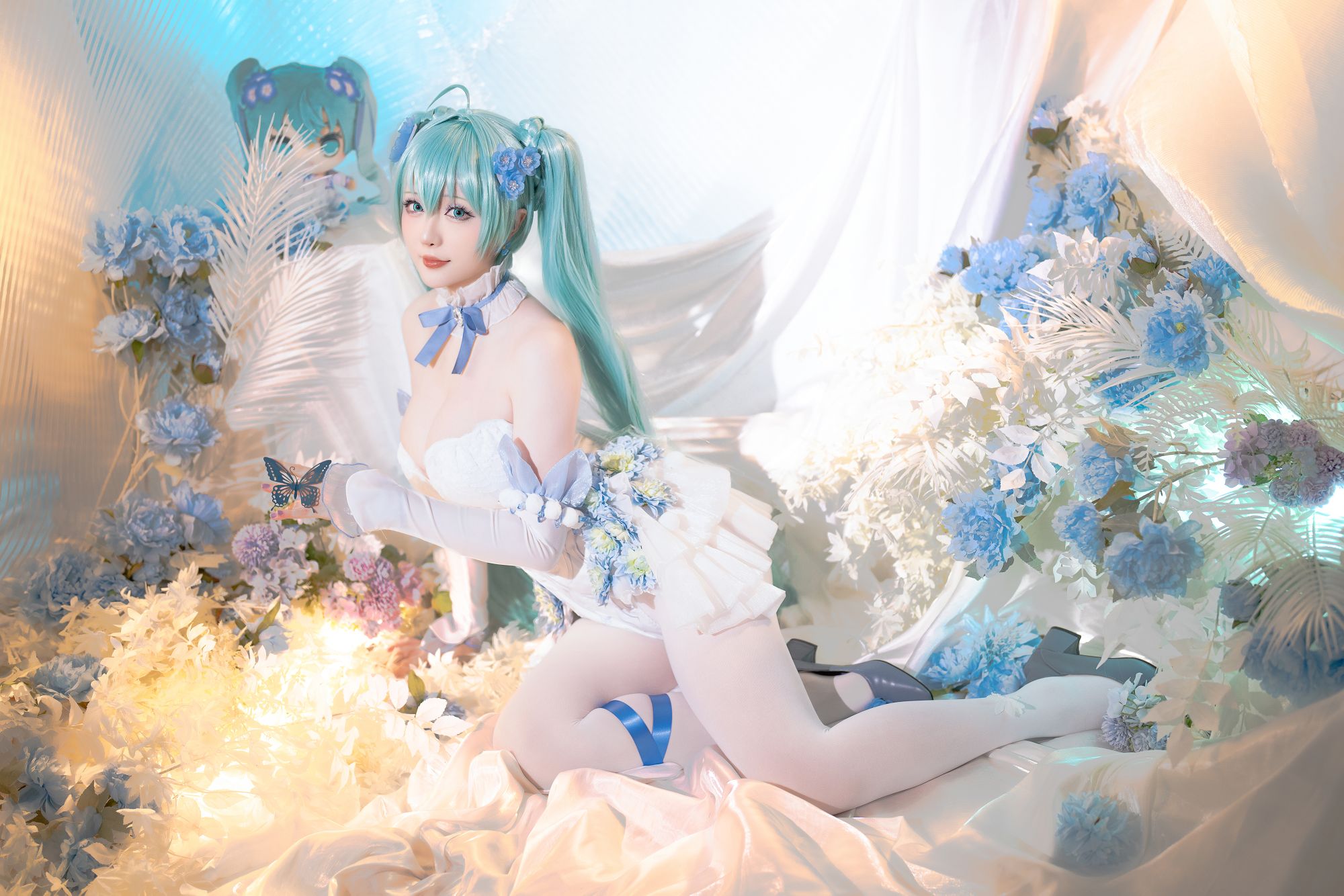 星のちち - 2024年2月計画A 初音ミク 粉蝶花の精霊[54P1V-4.51GB