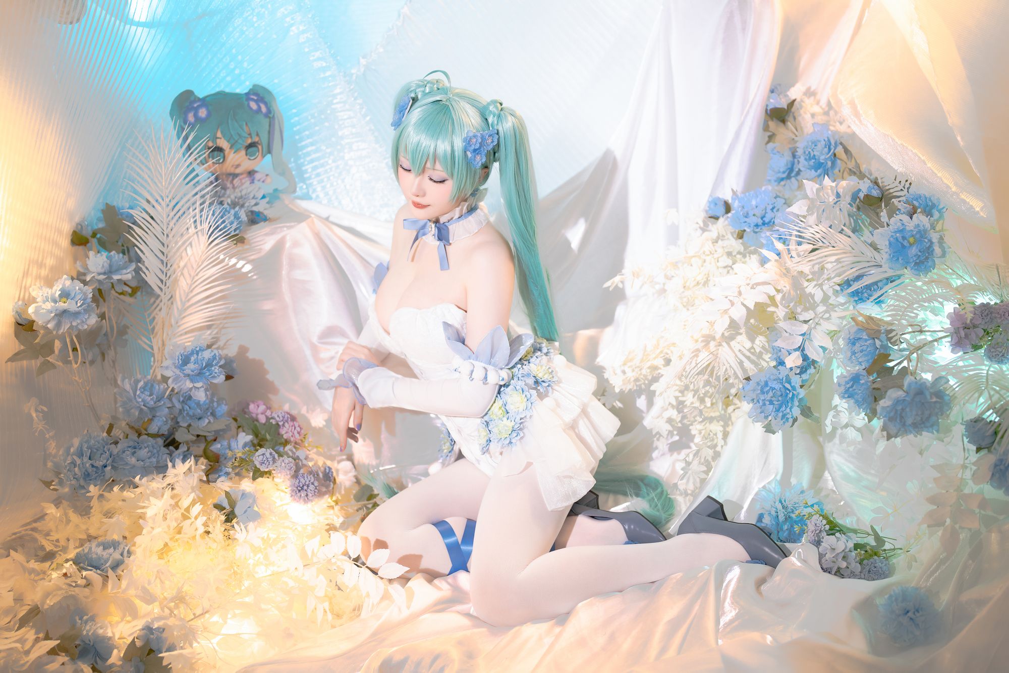 星のちち - 2024年2月計画A 初音ミク 粉蝶花の精霊[54P1V-4.51GB