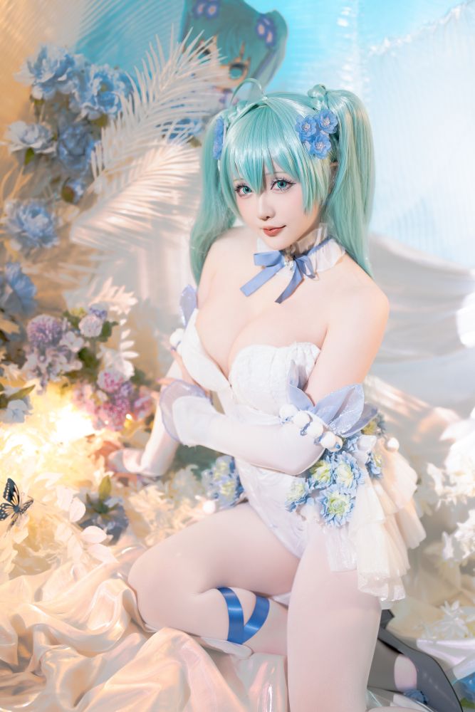 星のちち - 2024年2月計画A 初音ミク 粉蝶花の精霊[54P1V-4.51GB