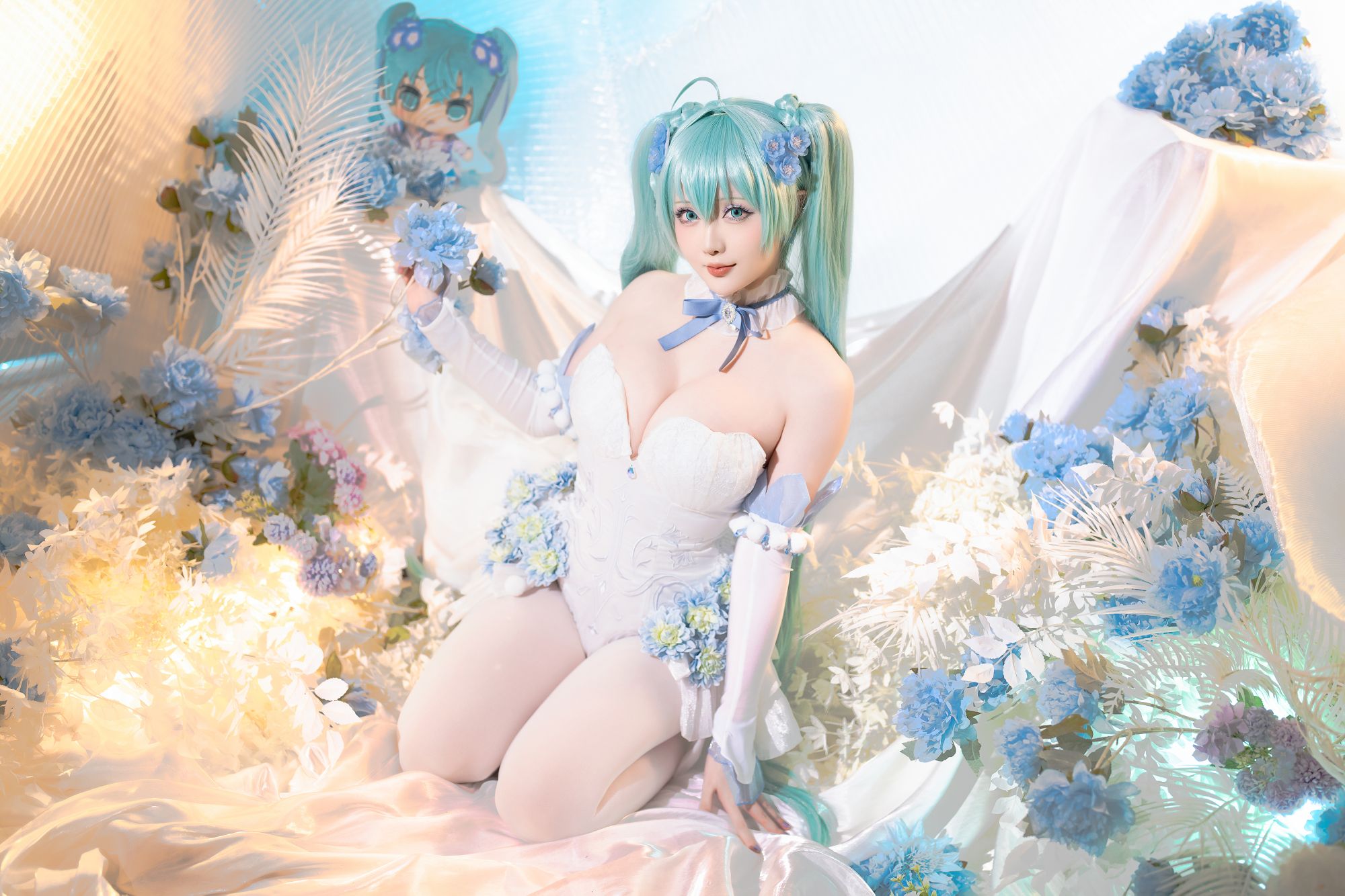 星のちち - 2024年2月計画A 初音ミク 粉蝶花の精霊[54P1V-4.51GB