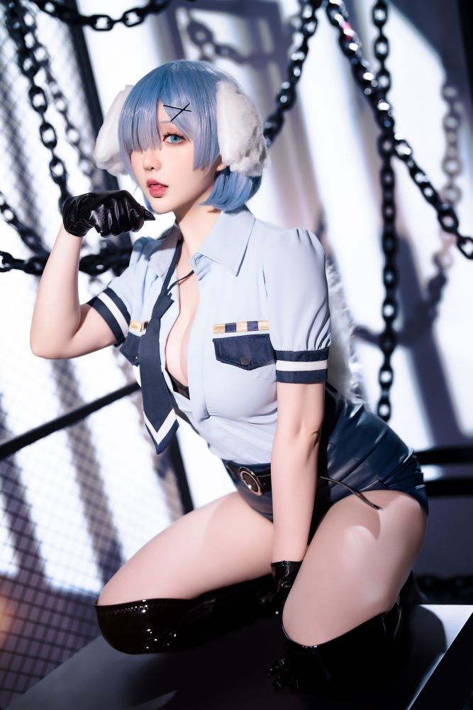 Xing Zhi Chi Chi - 2024 February Plan C RE0 Rem Dog Ear Police Officer [101P1V-3.73GB