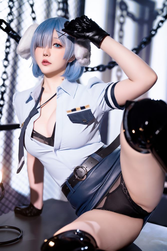 Xing Zhi Chi Chi - 2024 February Plan C RE0 Rem Dog Ear Police Officer [101P1V-3.73GB
