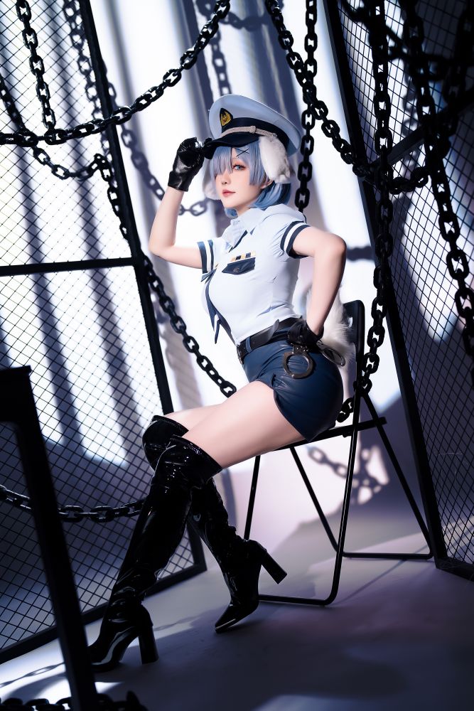 Xing Zhi Chi Chi - 2024 February Plan C RE0 Rem Dog Ear Police Officer [101P1V-3.73GB