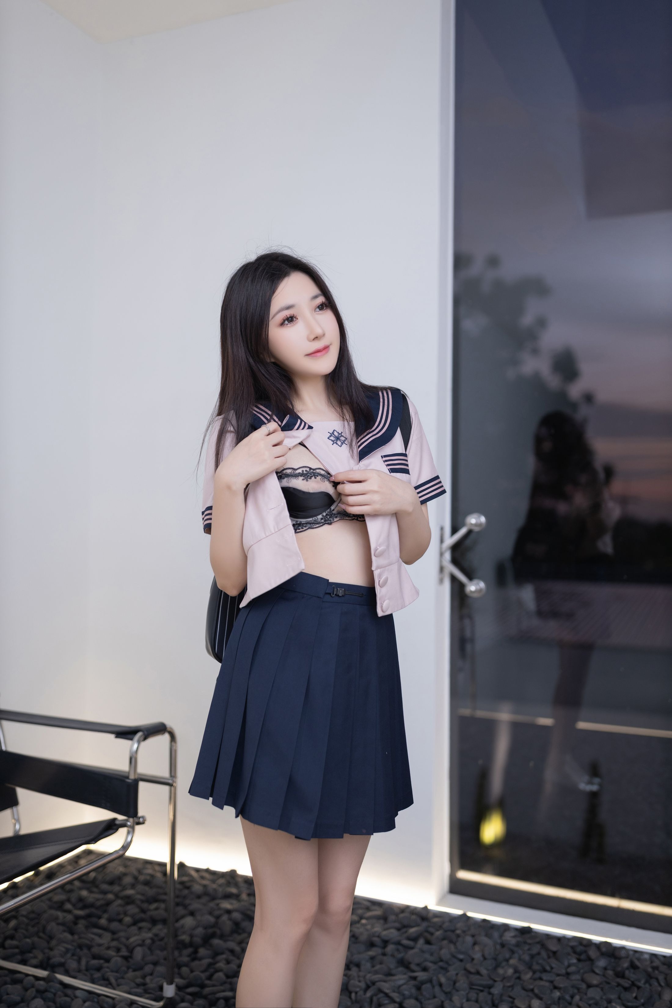 鱼子酱Fish - JK写真 120P