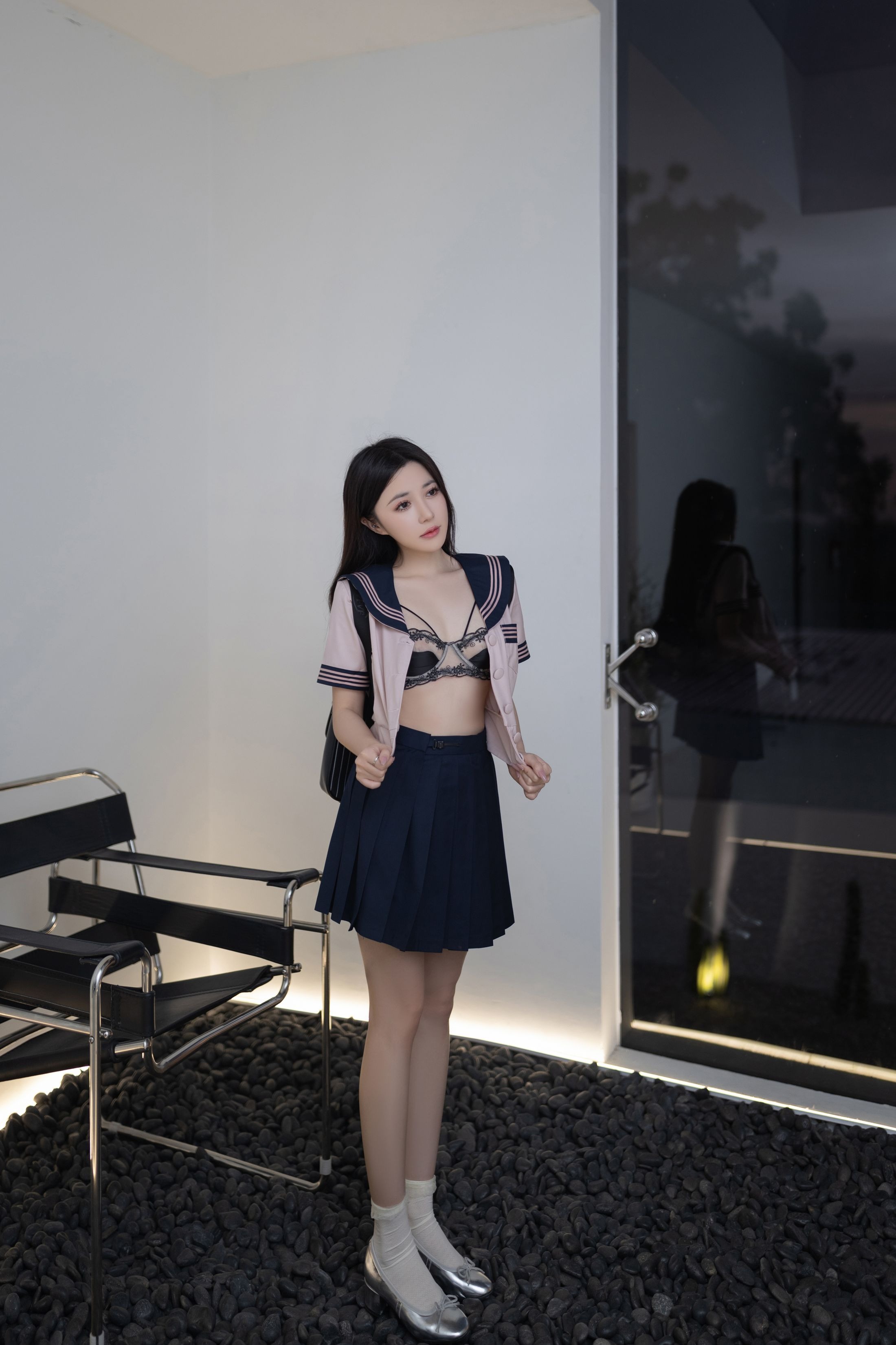 鱼子酱Fish - JK写真 120P