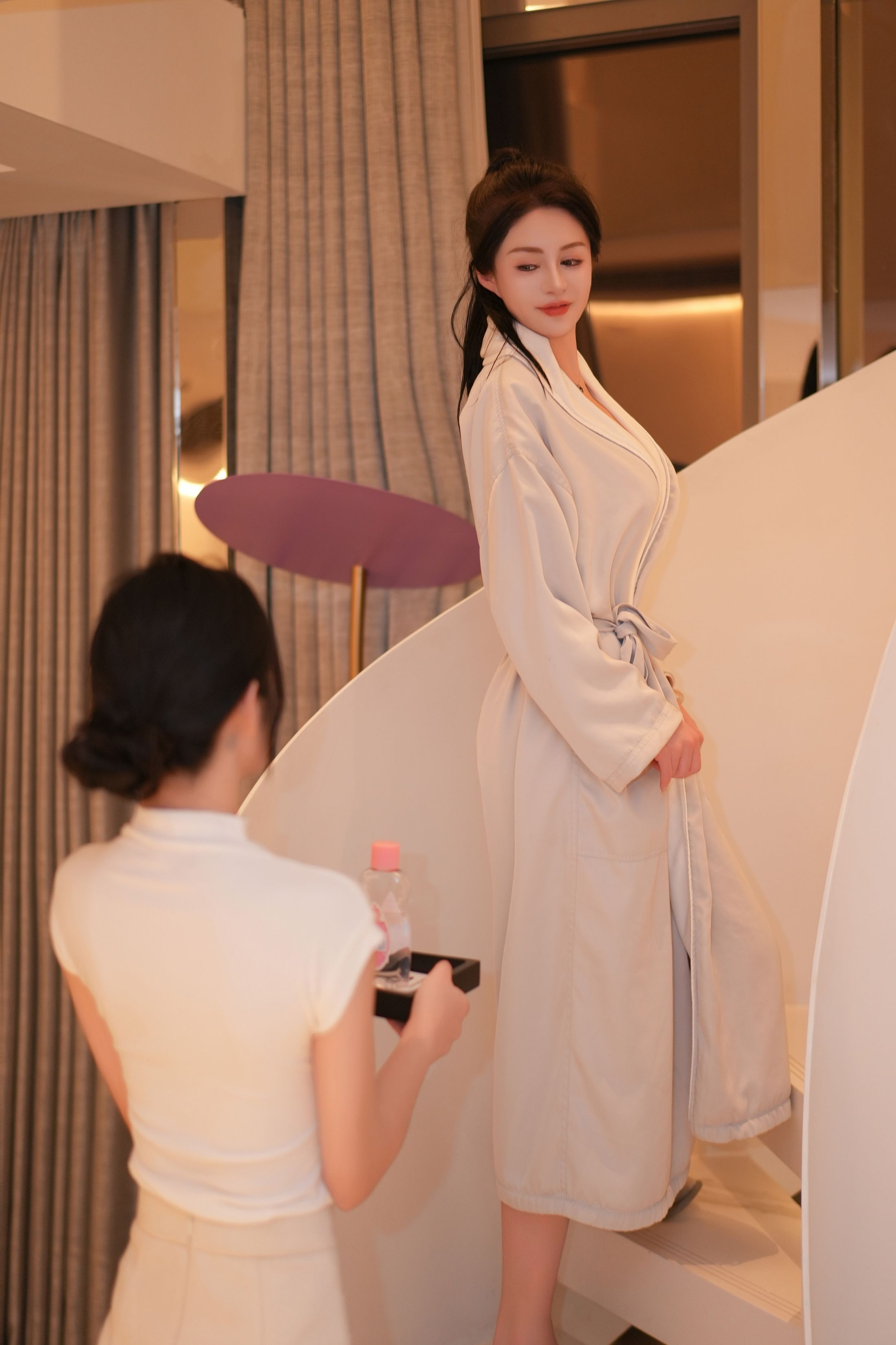 林幼一 與 譚小靈 - 精油SPA 123P