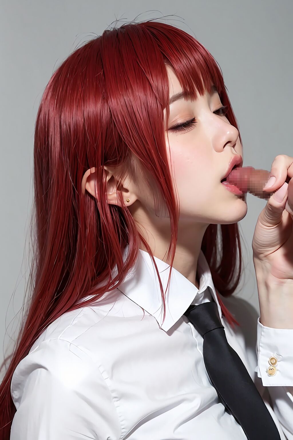 ●PIXIV● MACHOKING - Red Head