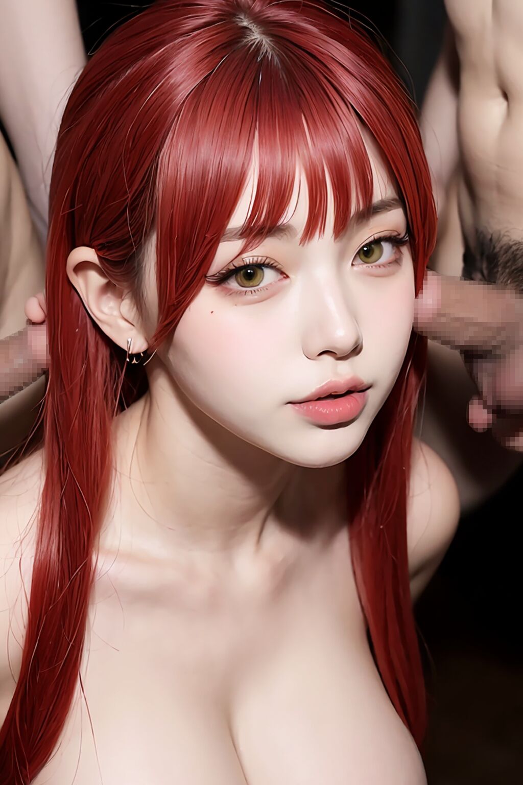 ●PIXIV● MACHOKING - Red Head