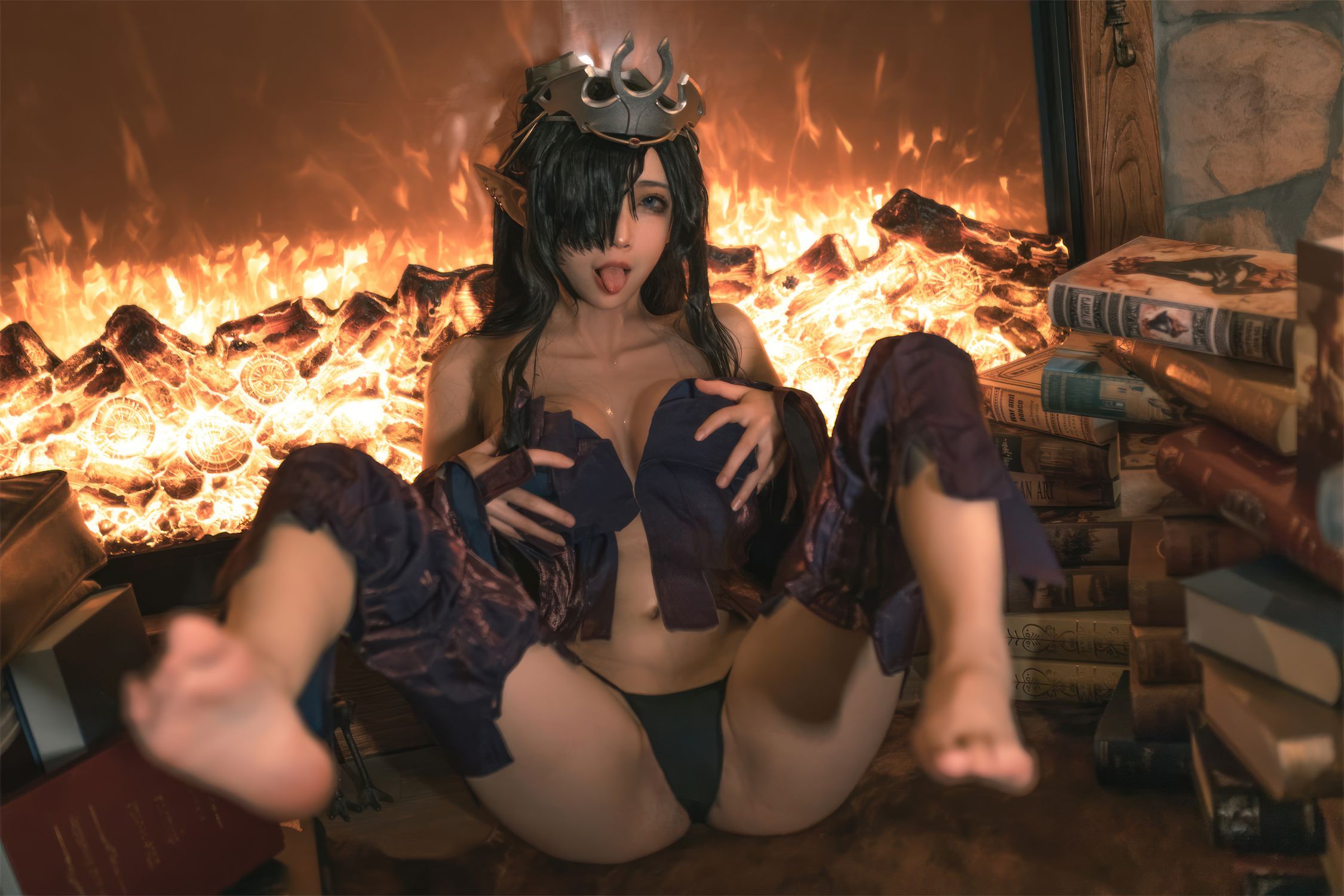 Almond Cookies - Black Beast Elf Queen
