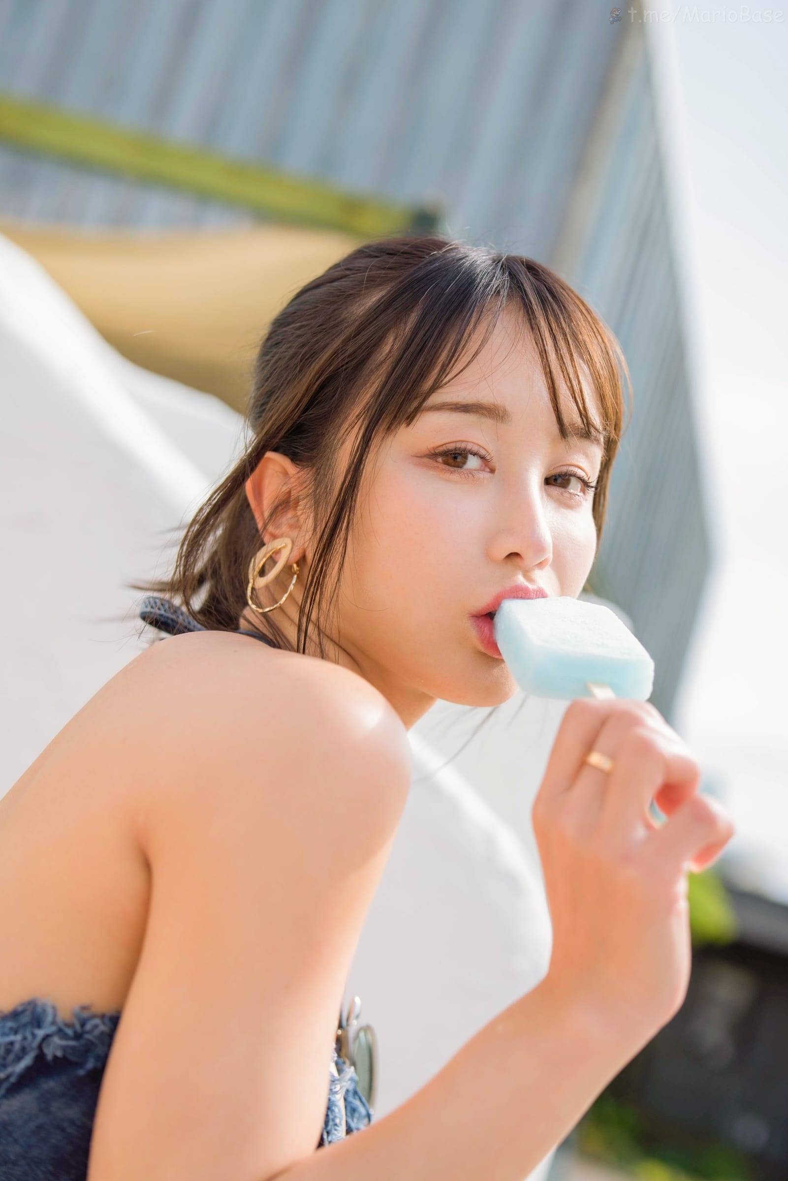 이쿠미 iKkyu3 - [2023.08.01] 데님 비키니×팝시클🍨🩷 [26P