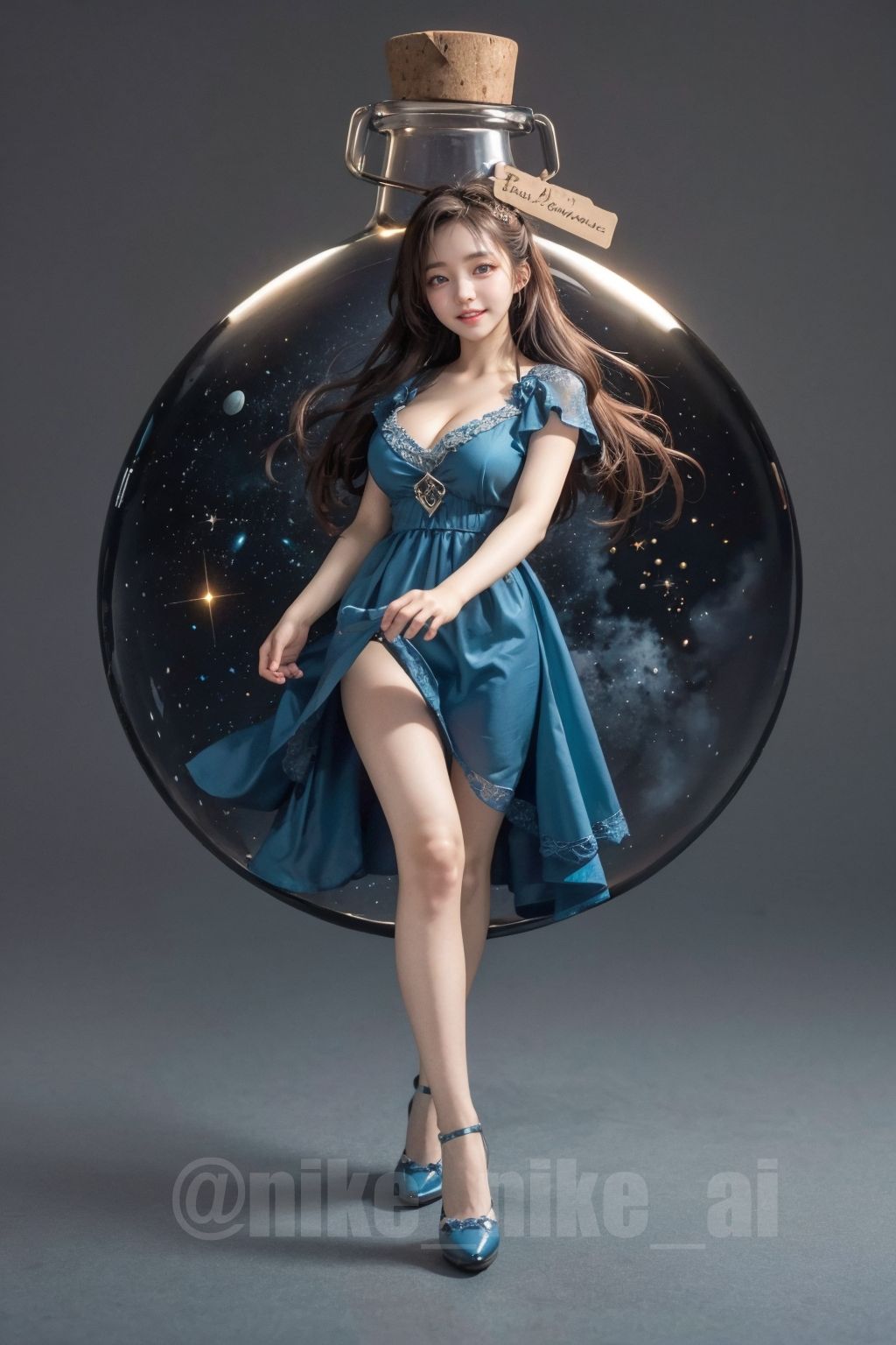 귀여움 주의] 포켓걸, 병속의 그녀