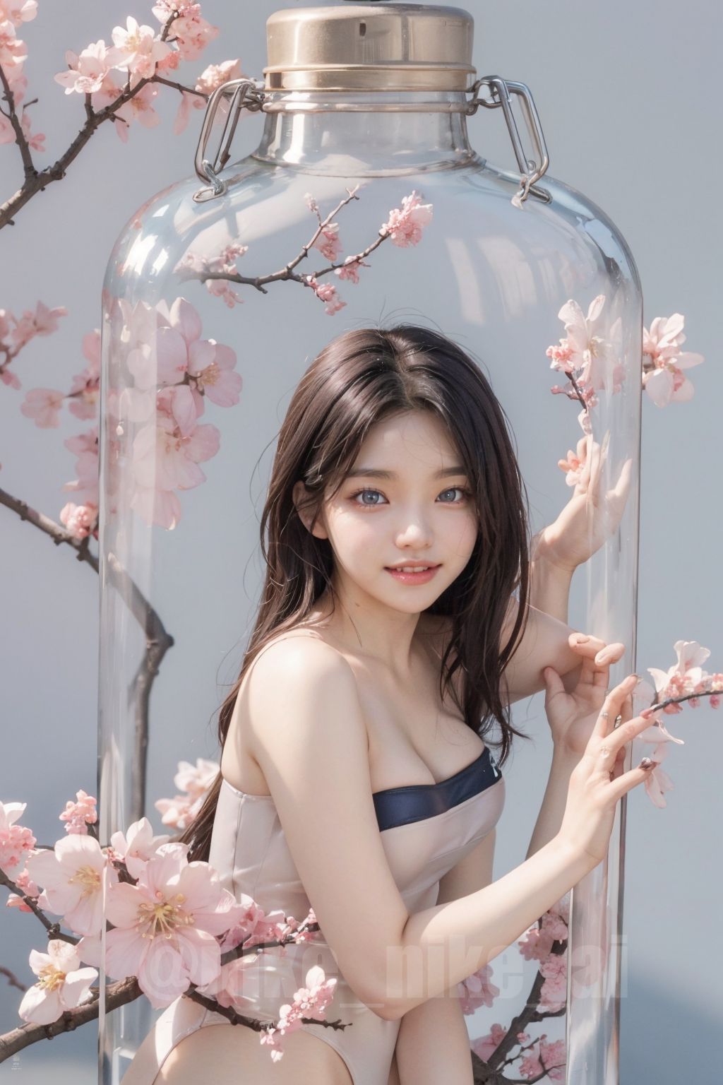 귀여움 주의] 포켓걸, 병속의 그녀