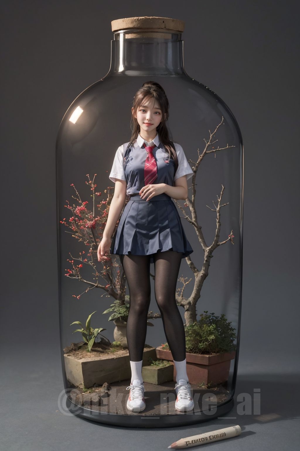 [귀여움 주의] 포켓걸, 병속의 그녀