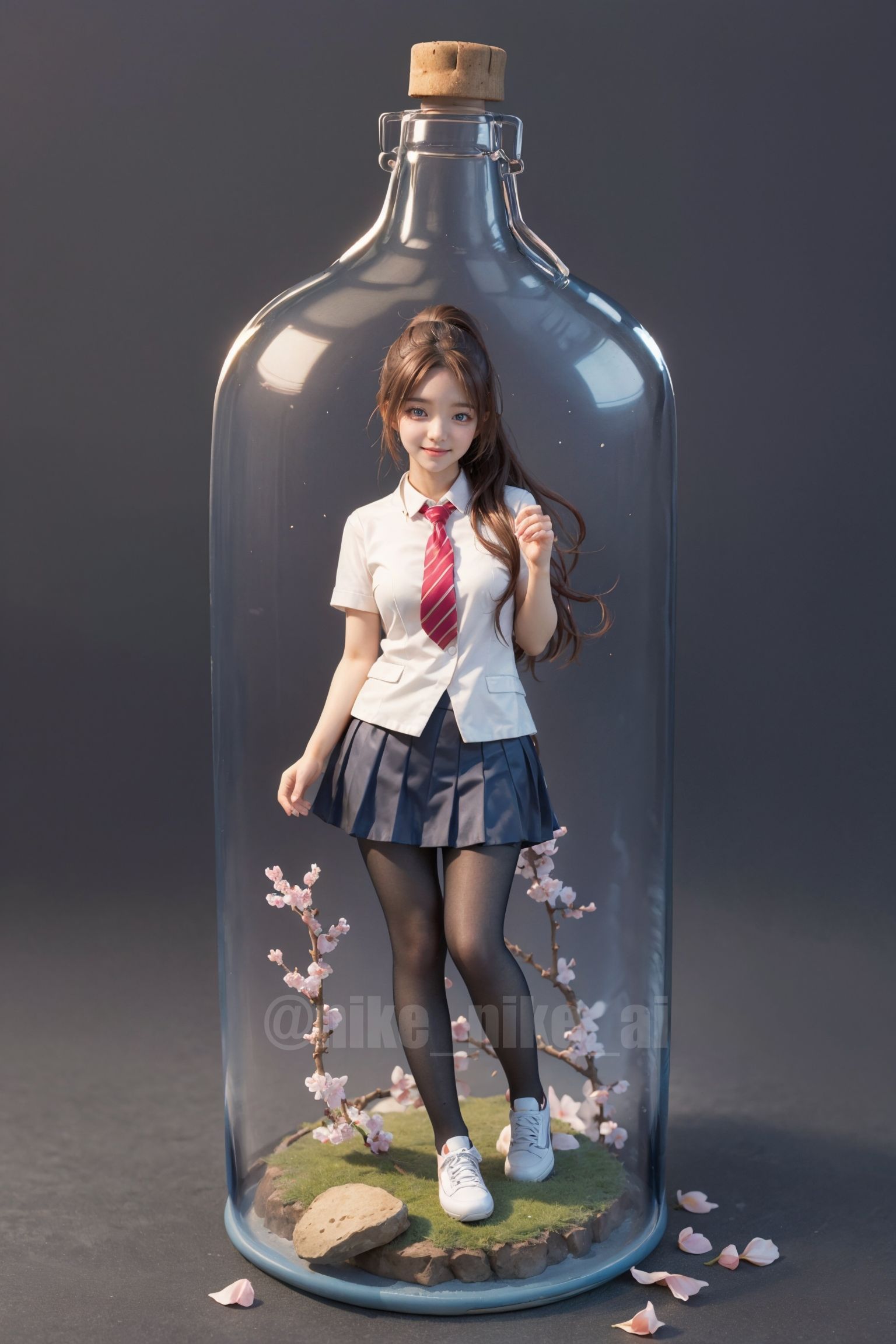 [귀여움 주의] 포켓걸, 병속의 그녀