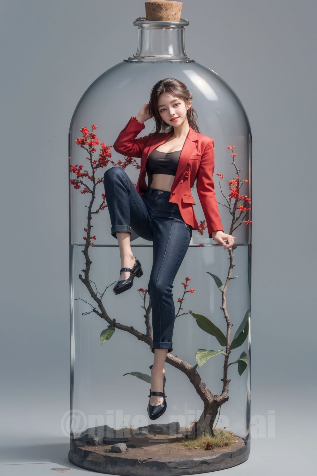 [귀여움 주의] 포켓걸, 병속의 그녀