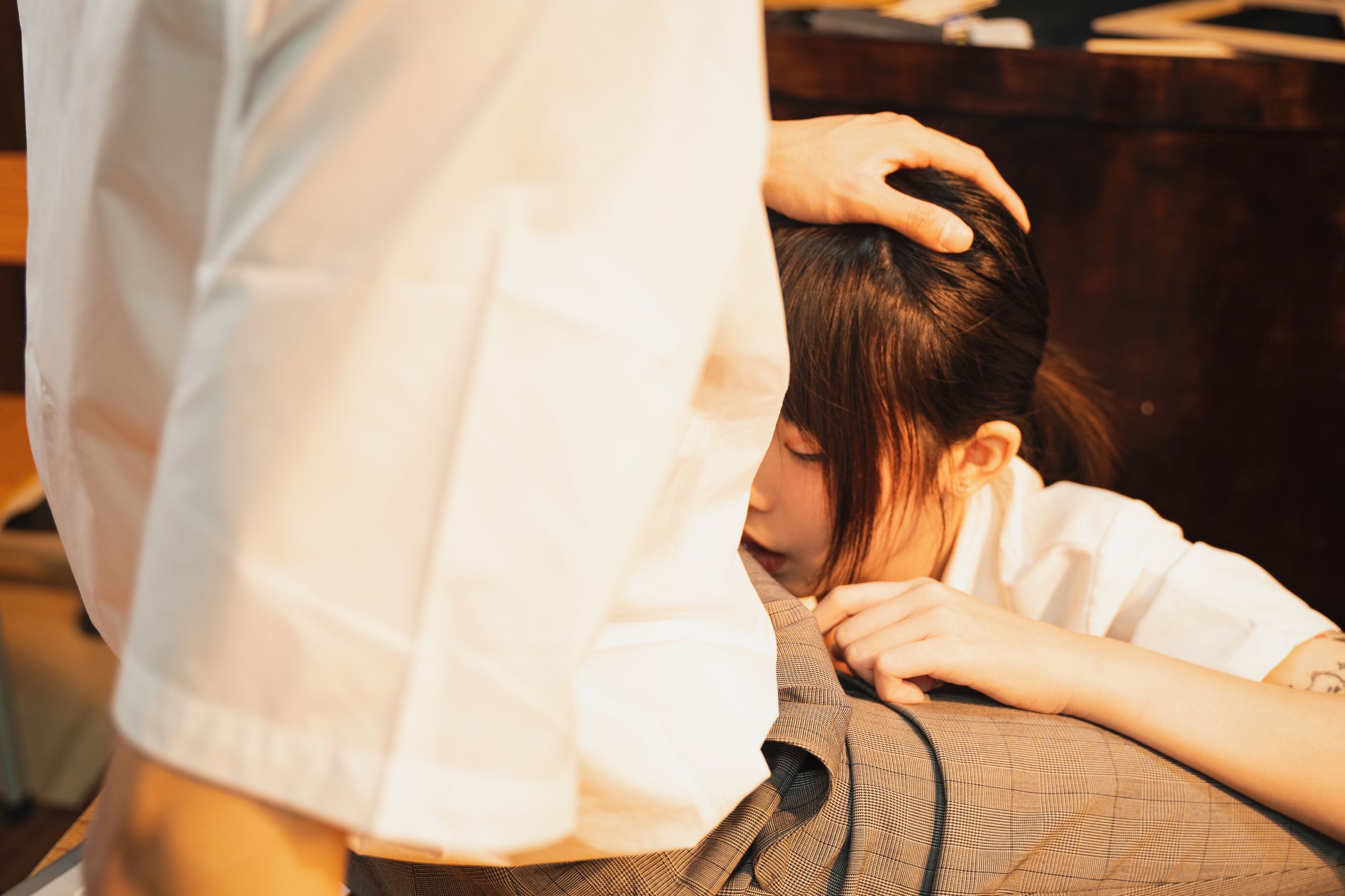 An Yaoyao After School in the Classroom 68P