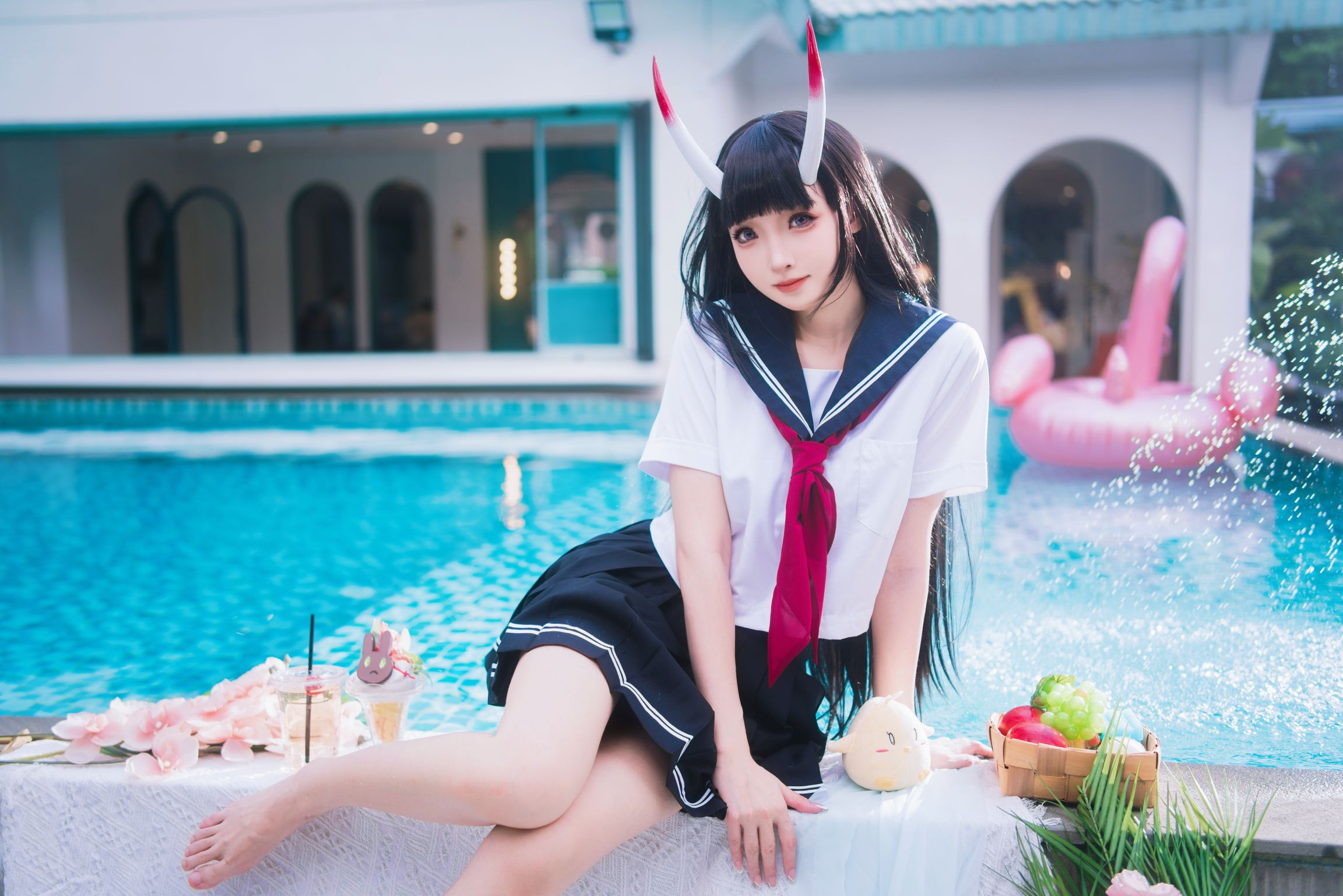 Feng Jiangjiang, Zumu Zi, Noshiro x Sake Nio Swimsuit