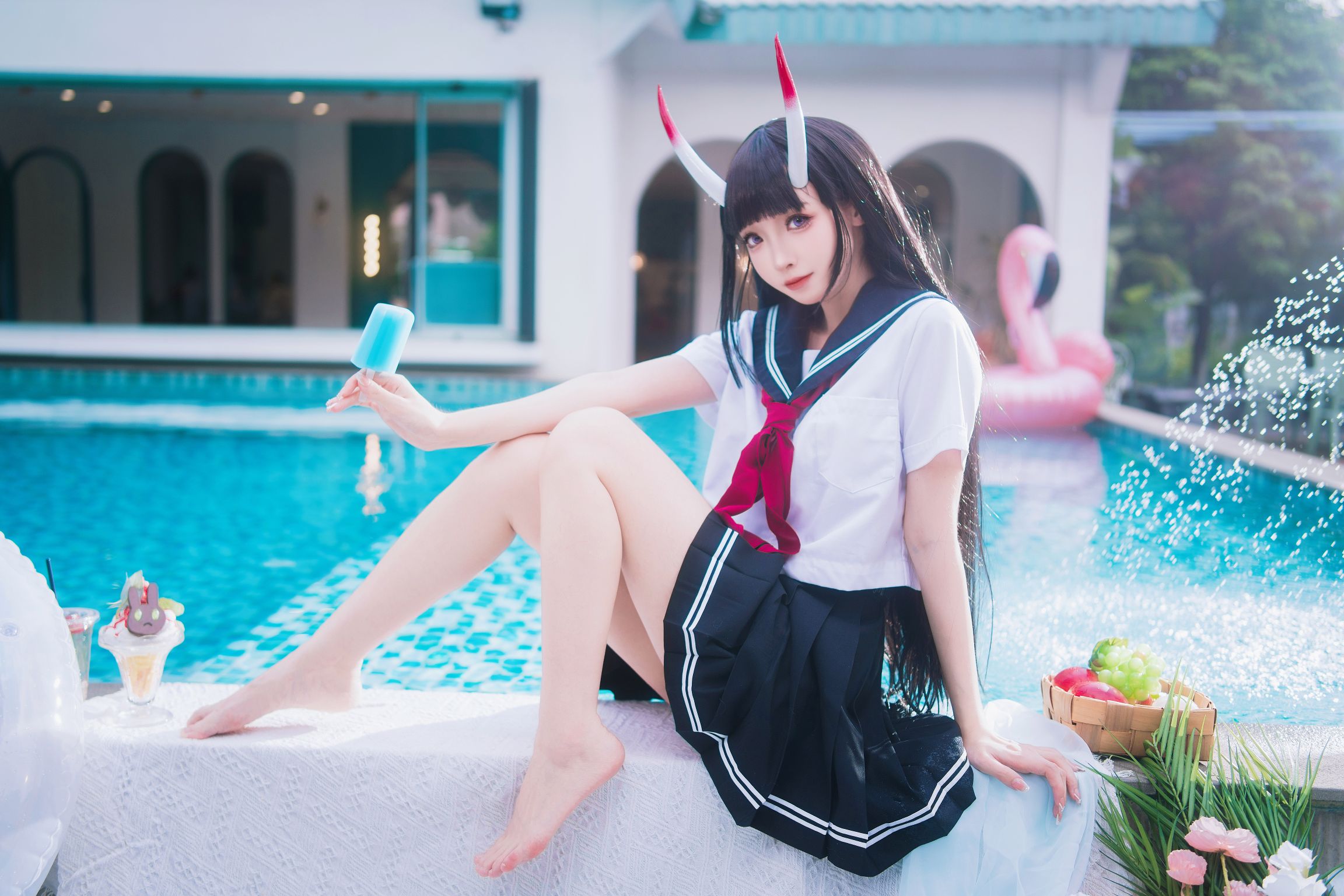 Feng Jiangjiang, Zumu Zi, Noshiro x Sake Nio Swimsuit