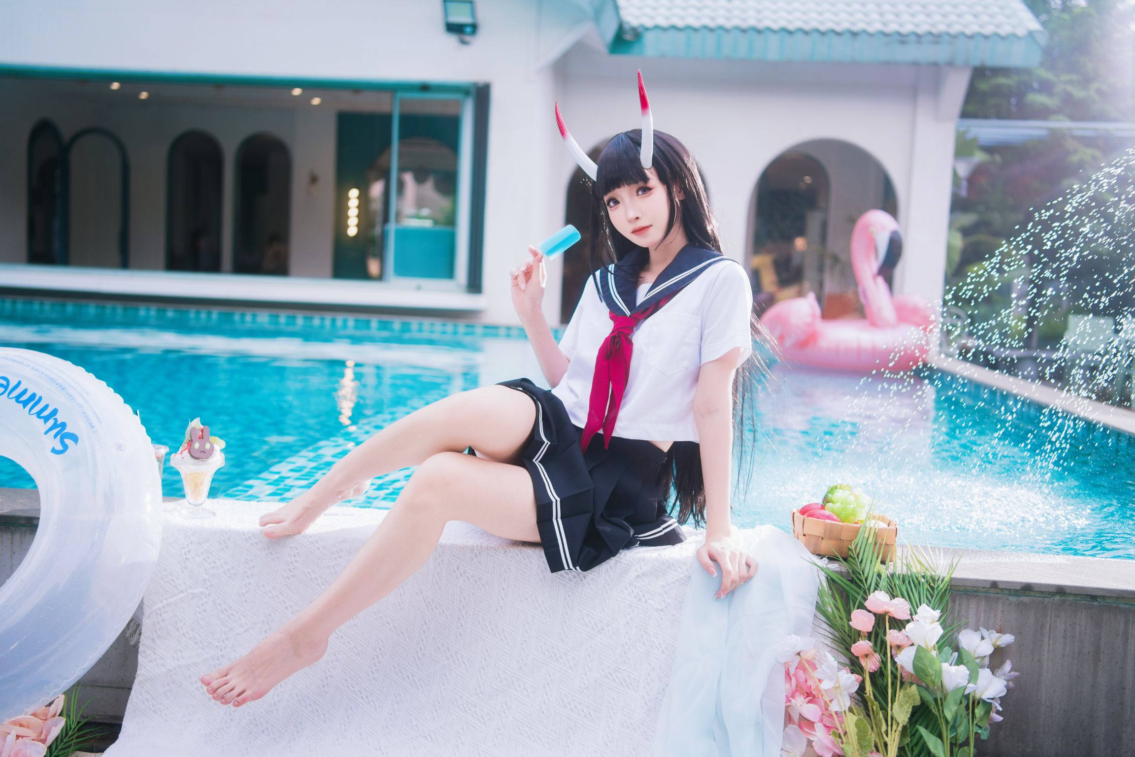 Feng Jiangjiang, Zumu Zi, Noshiro x Sake Nio Swimsuit