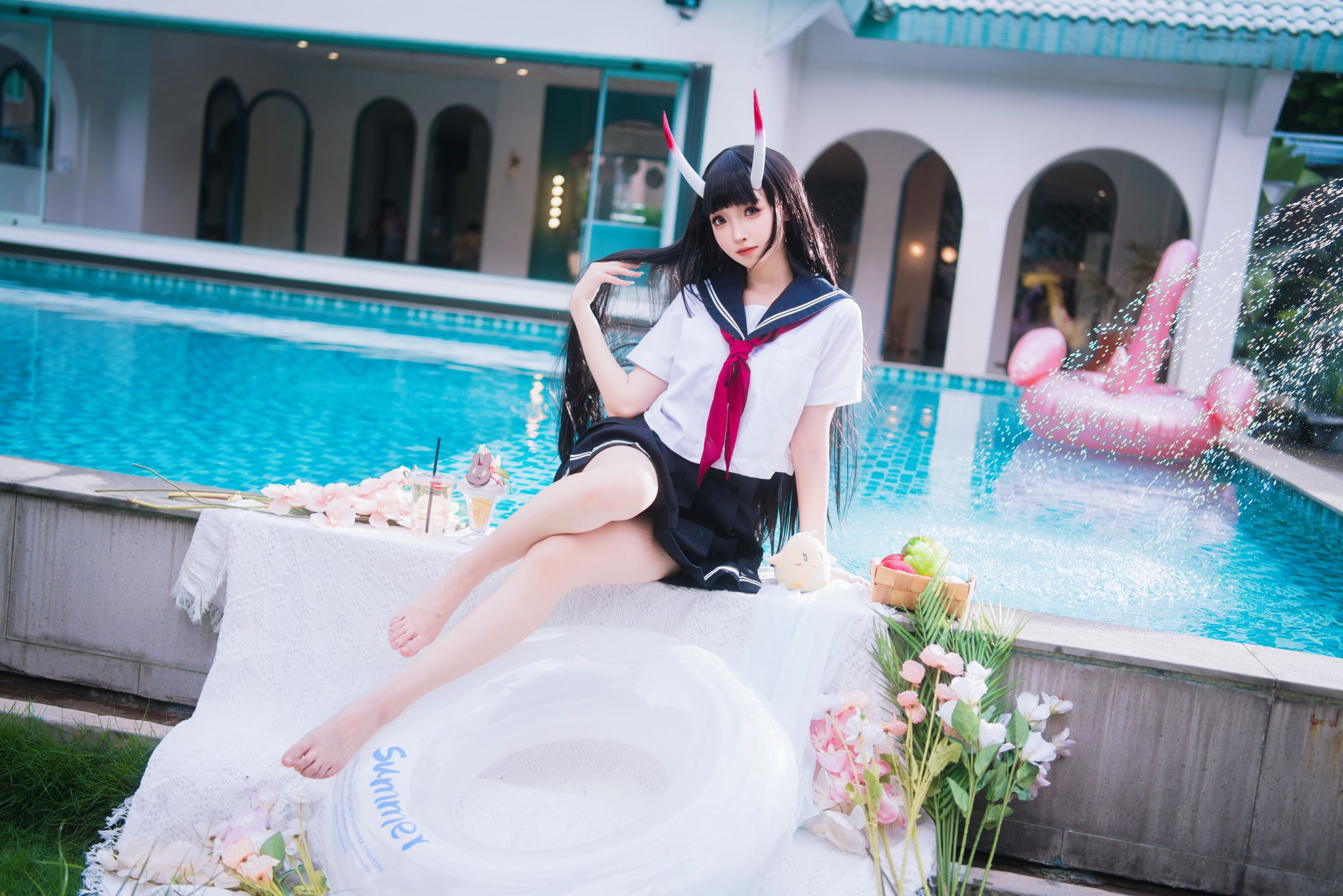 Feng Jiangjiang, Zumu Zi, Noshiro x Sake Nio Swimsuit