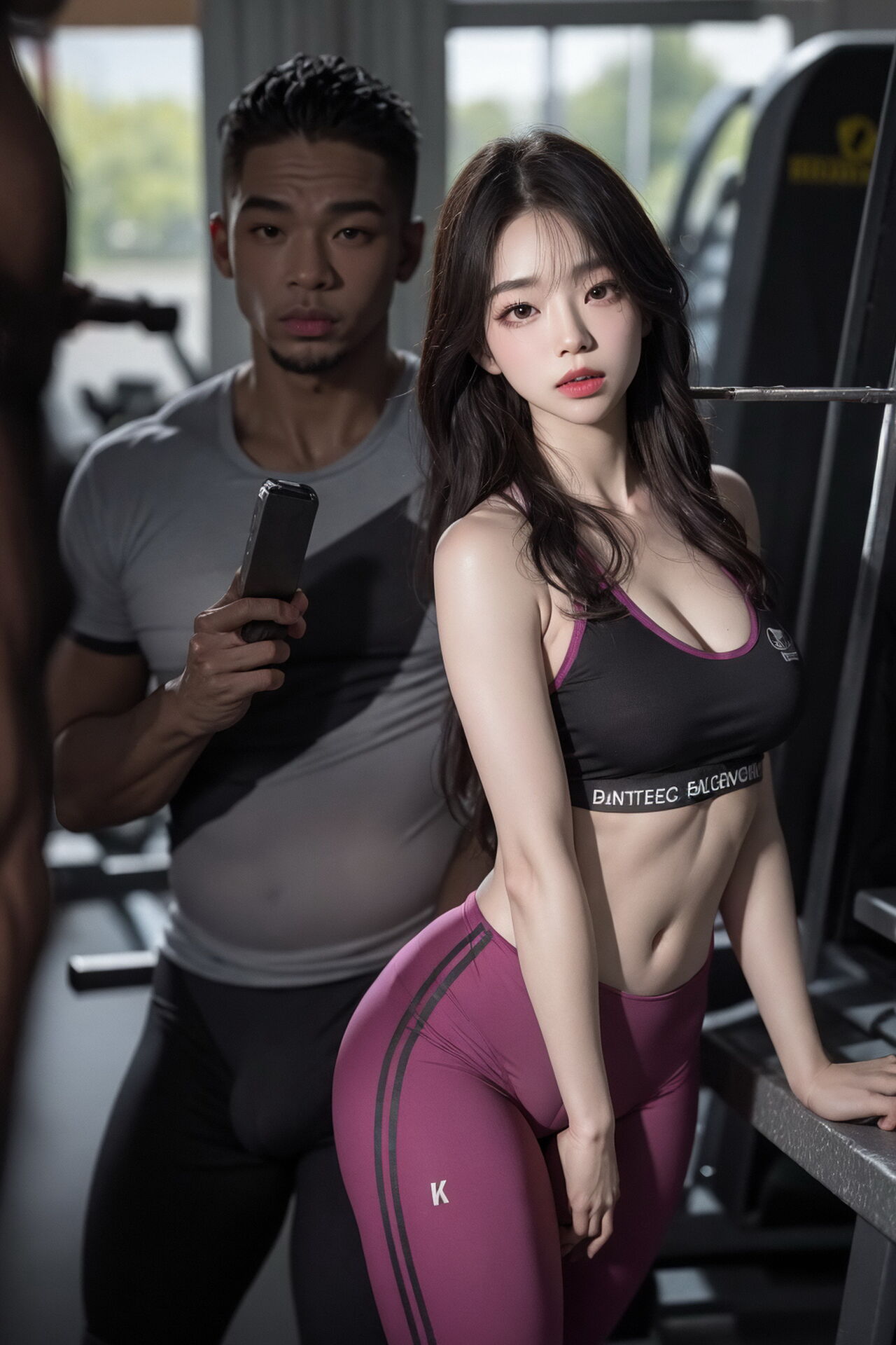 สาวฟิตเนส