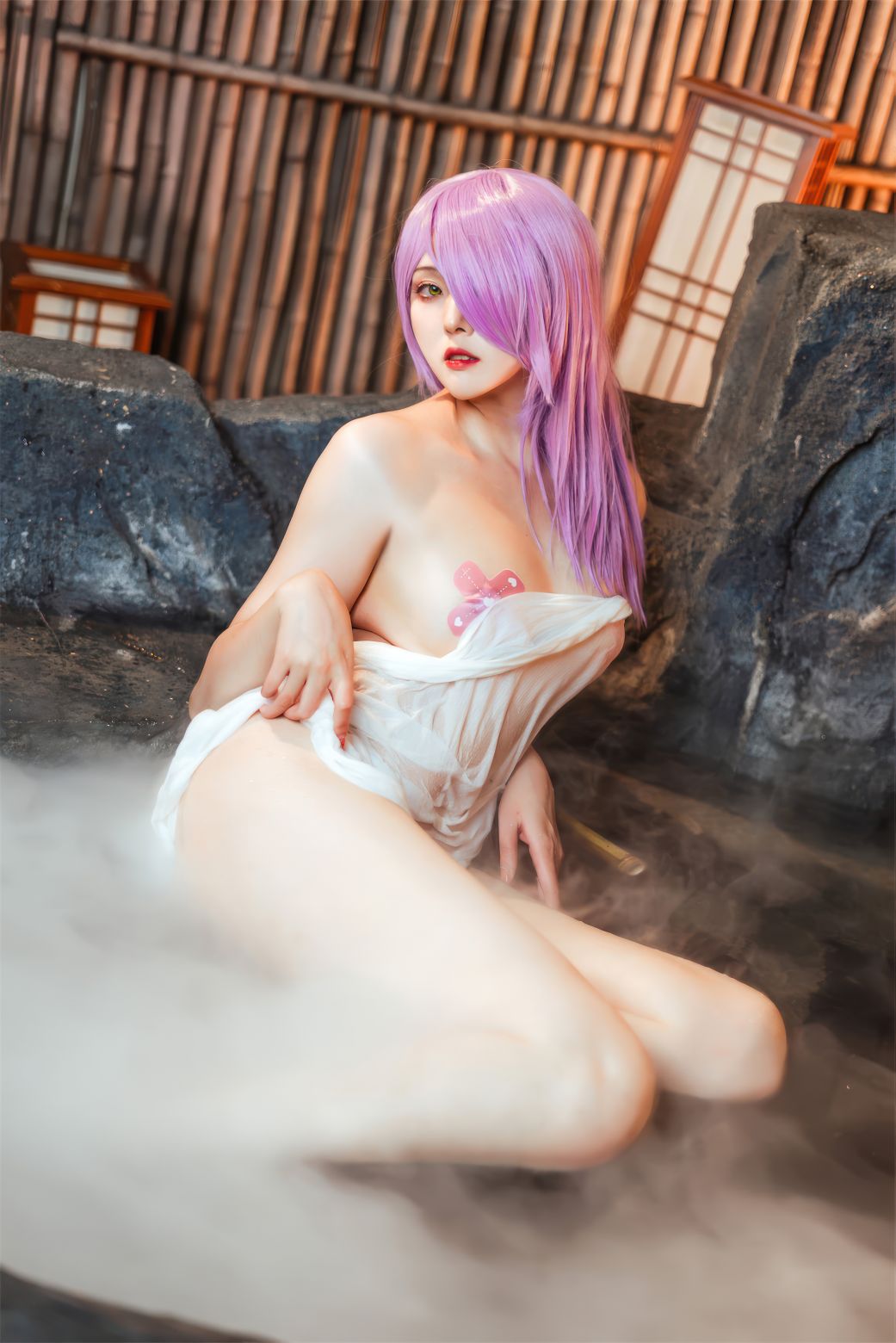 Natsuko - Azur Lane: Trieste Suối Nước Nóng Đêm
