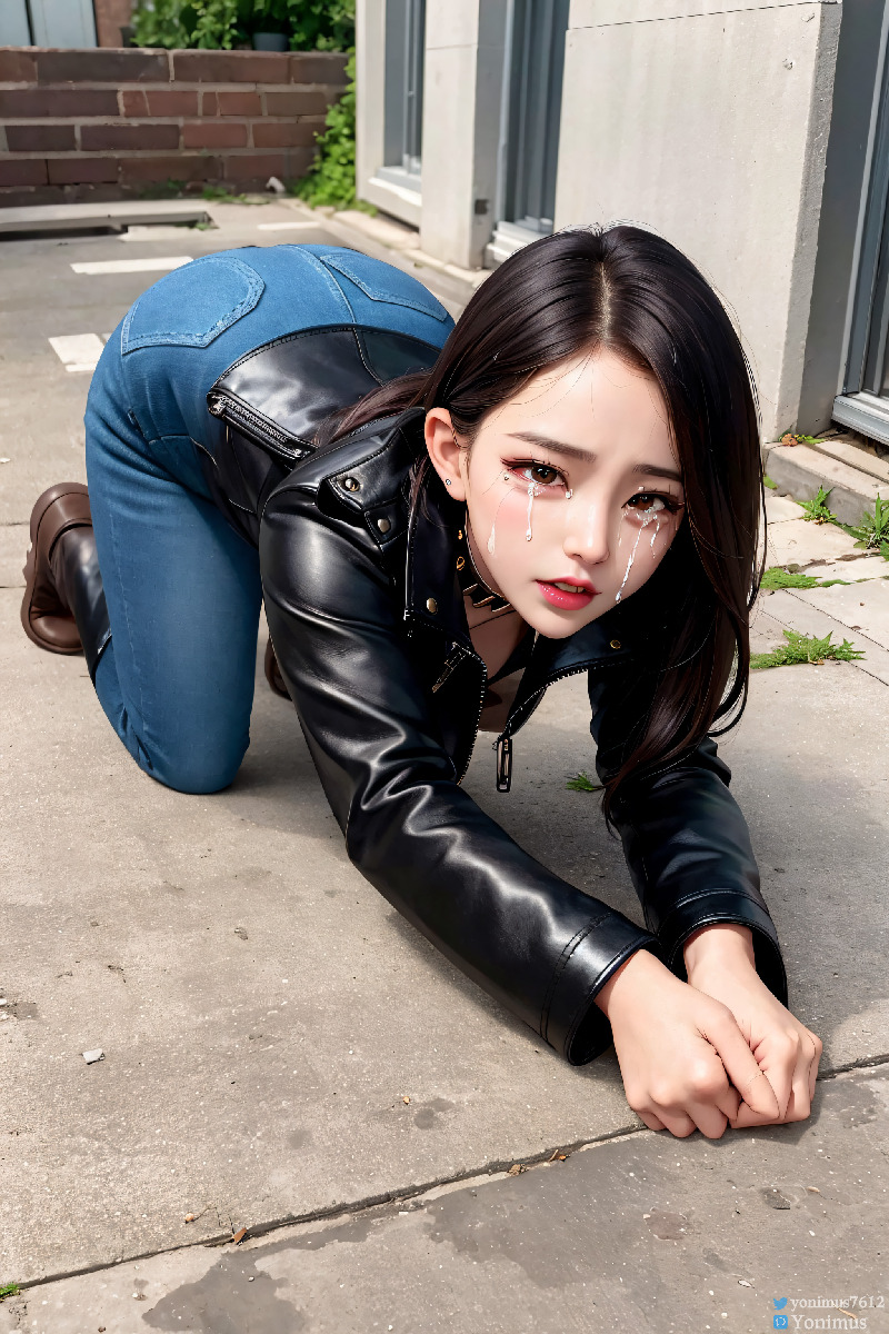 The female boss of the bikergang