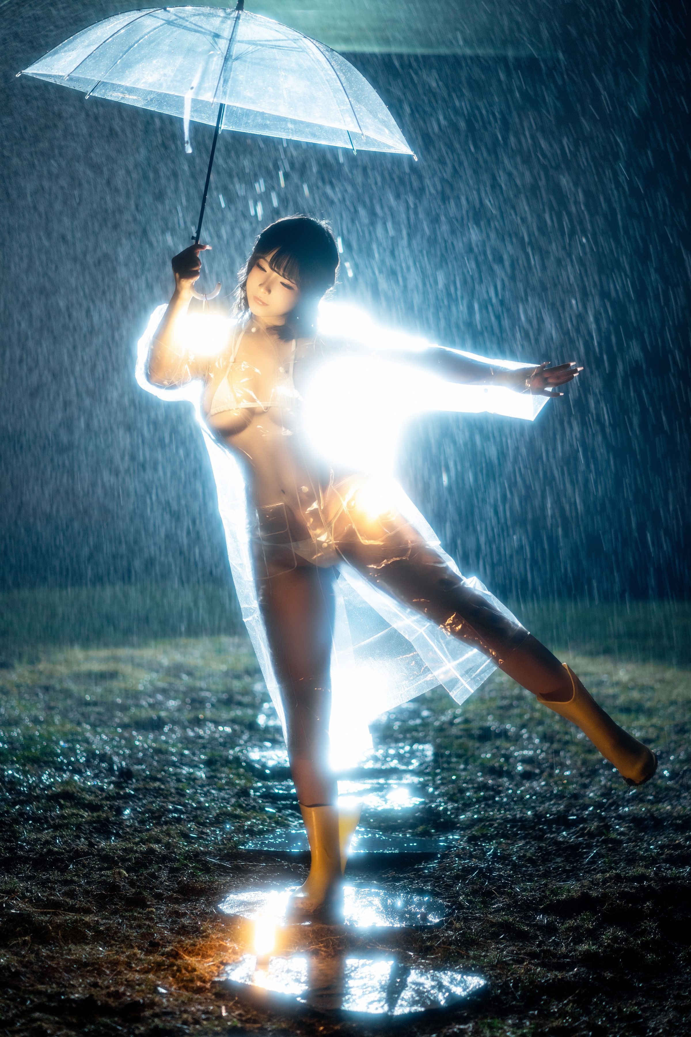 yuuhui Yuhui Rainy Night Solo Dance 97P