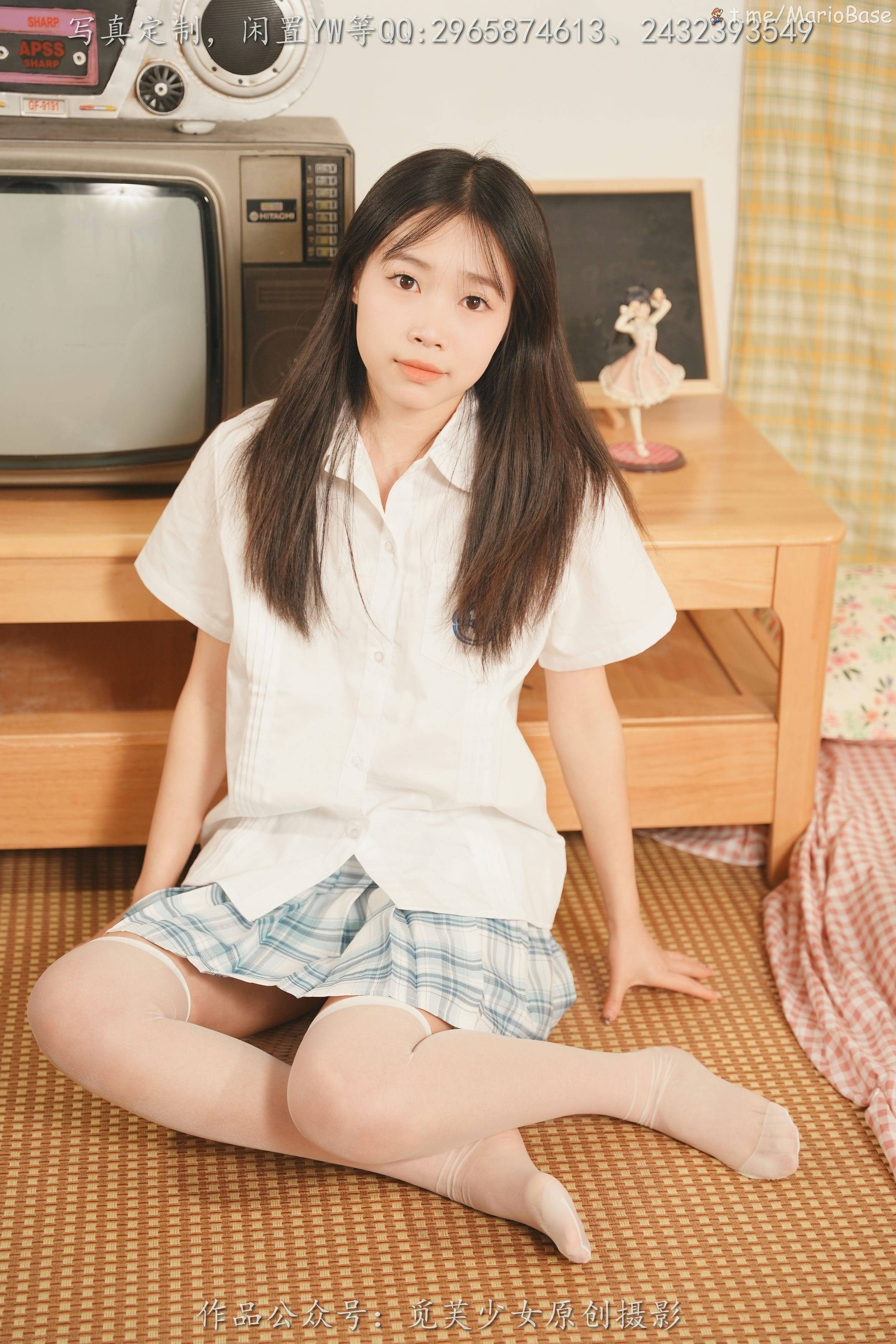 미푸소녀]NO.114 민민-청춘은 학교복을 찍어서 기록하는 거야 [124P2V