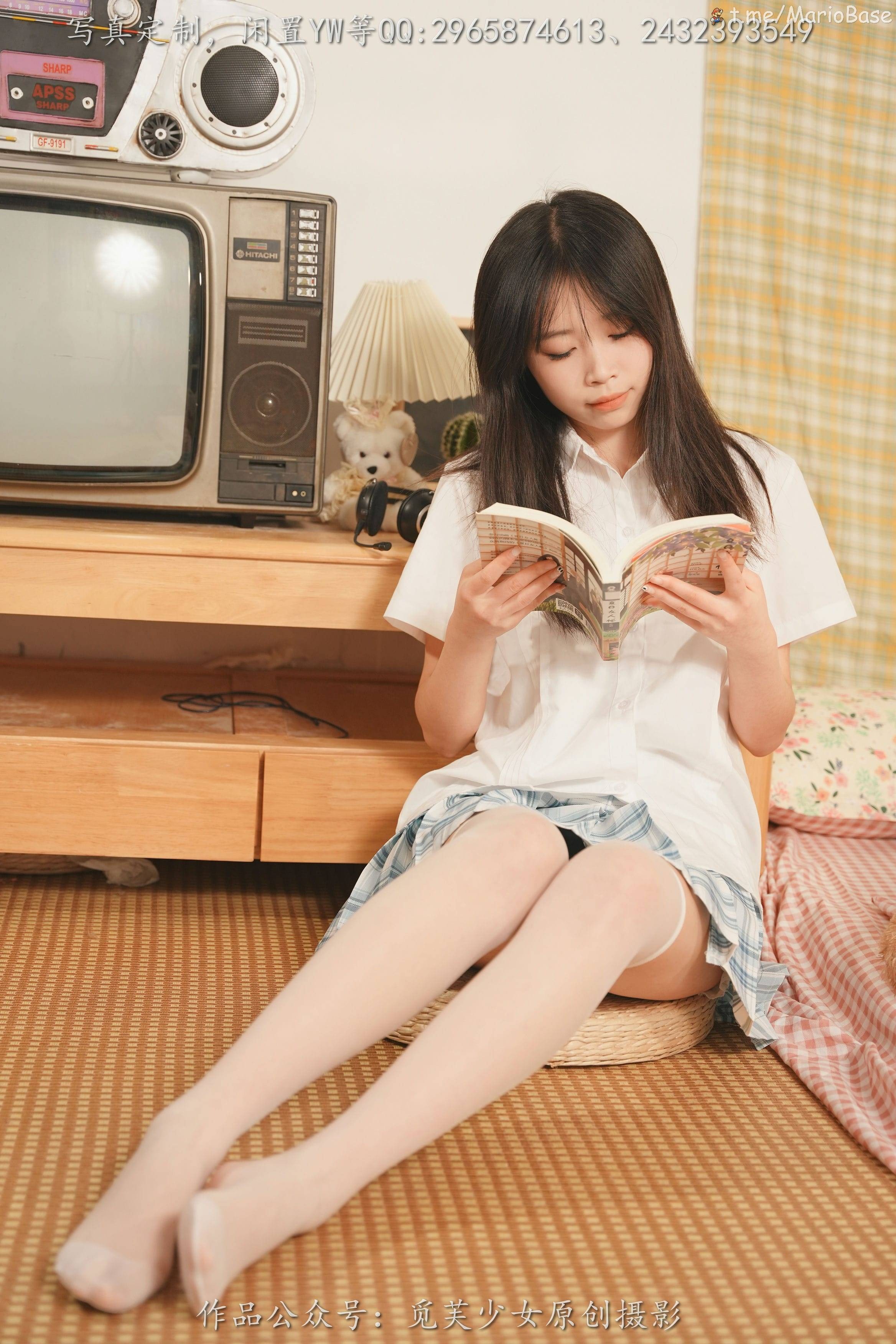 미푸소녀]NO.114 민민-청춘은 학교복을 찍어서 기록하는 거야 [124P2V