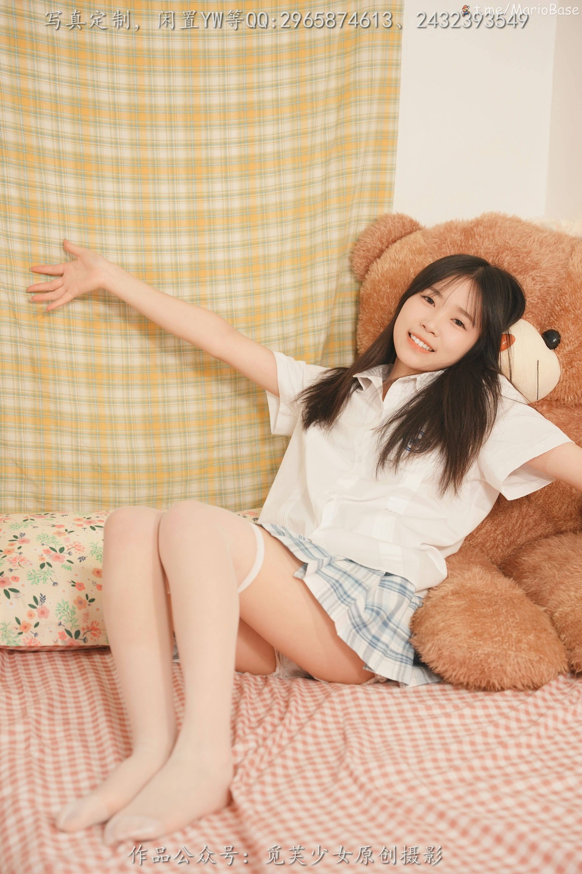Mifu Girl] NO.114 Min Min - Youth is about taking photos of school uniforms to record it! [124P2V